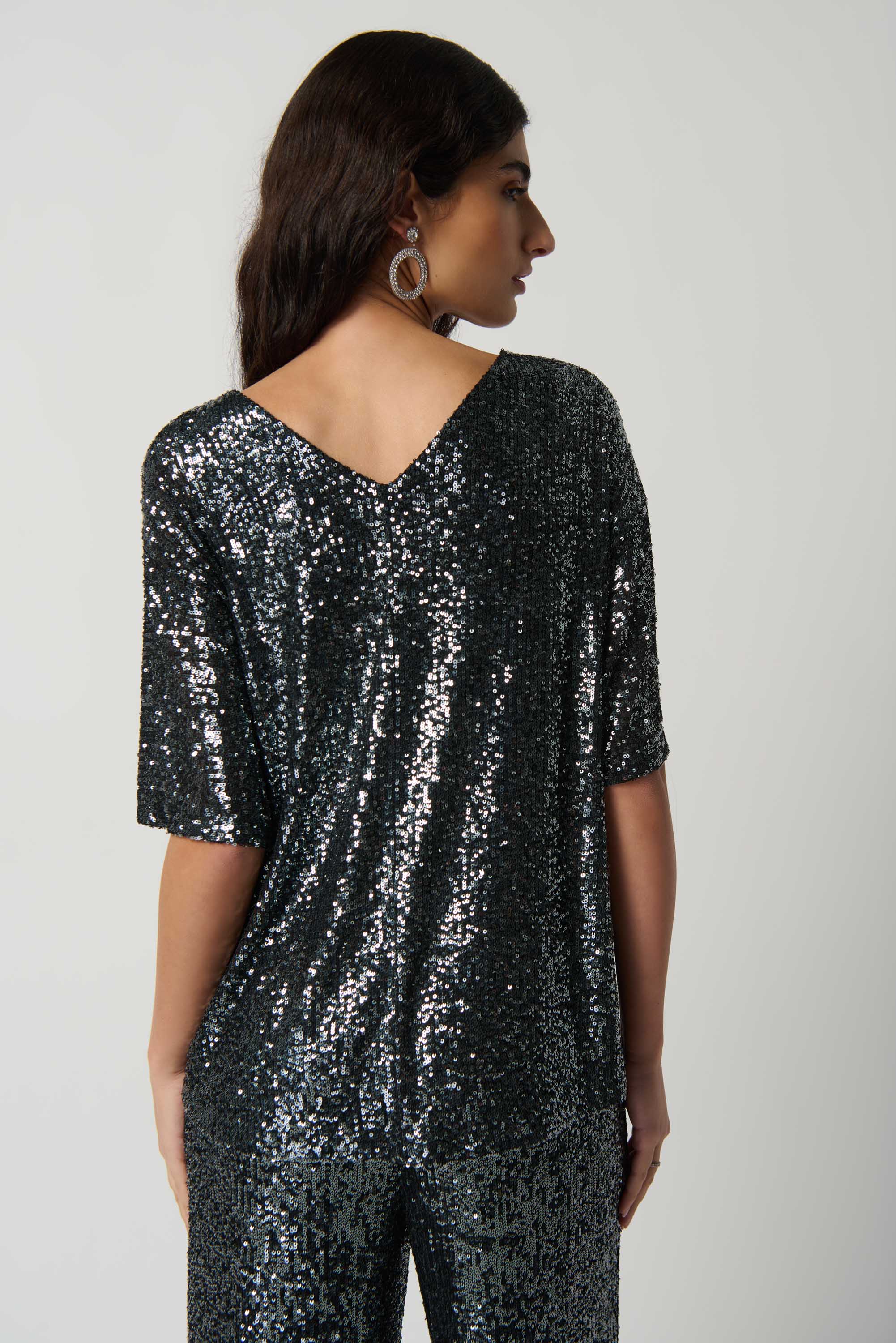 Sequin Dolman Top & Pant Set 234216