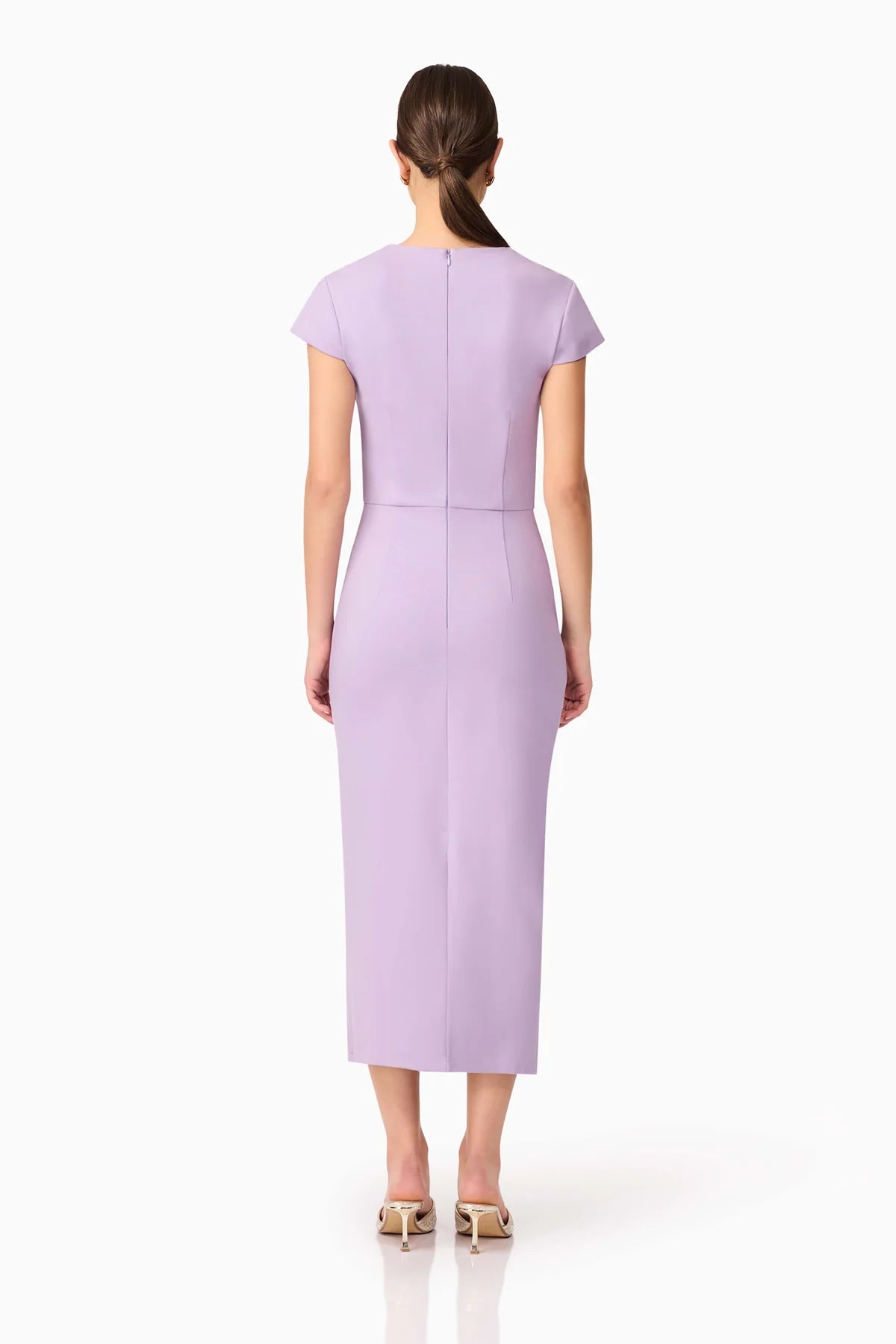 Alina Fitted Midi Dress