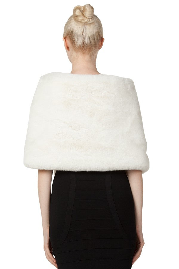 Faux Fur Shawl 13559