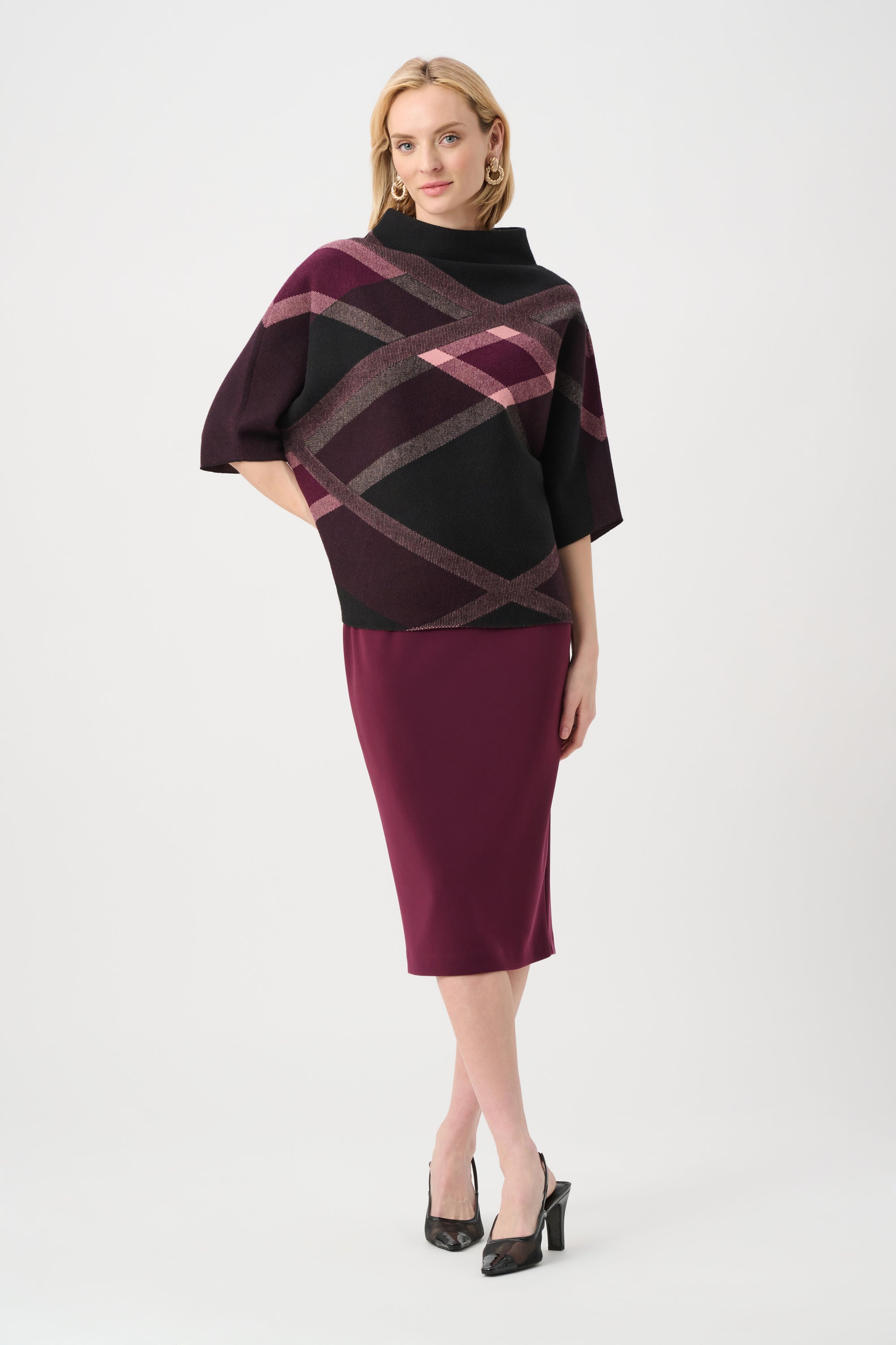 Classic Long Pencil Skirt 163083F26
