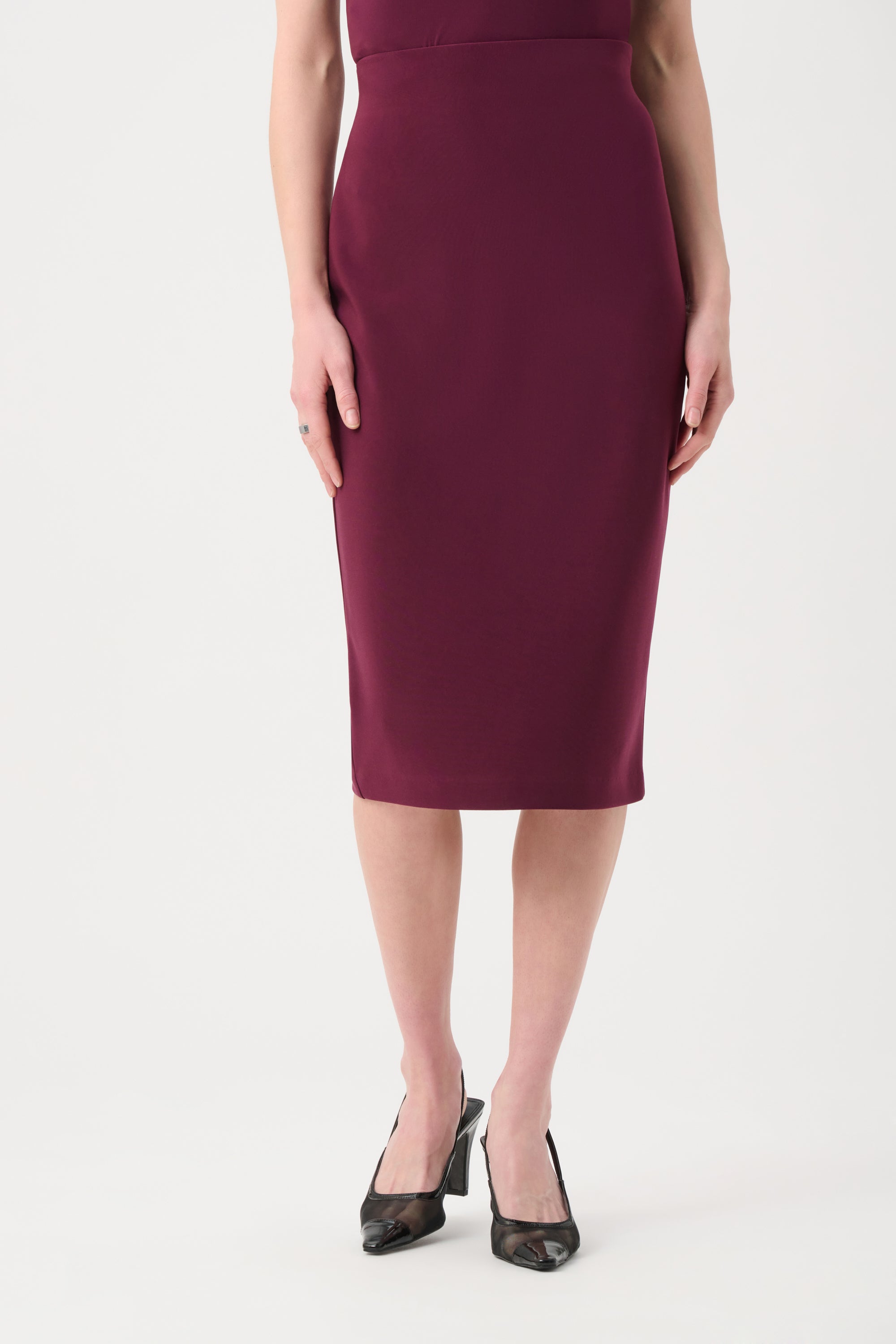 Classic Long Pencil Skirt 163083F26