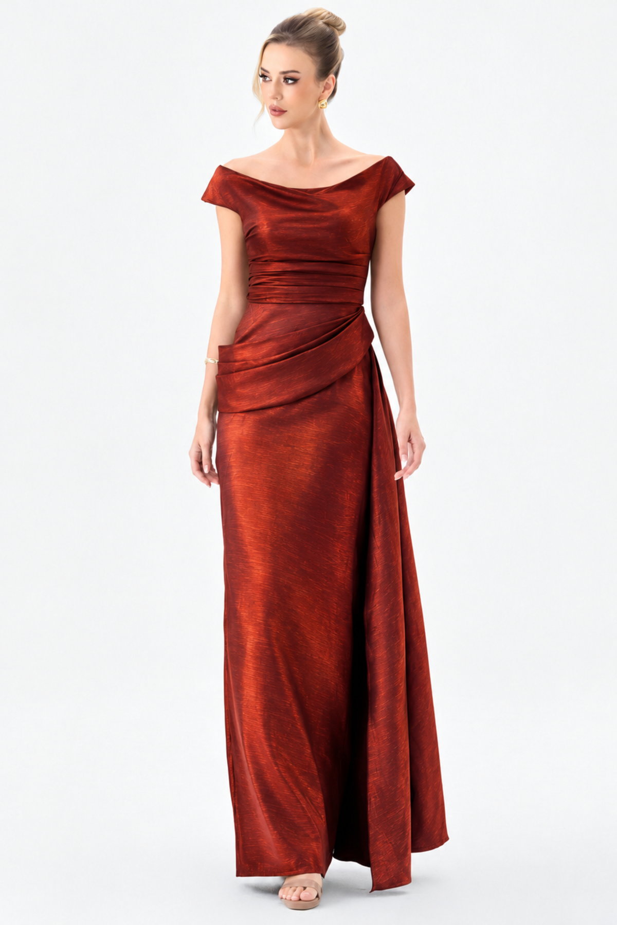 Wallace Off Shoulder Gown