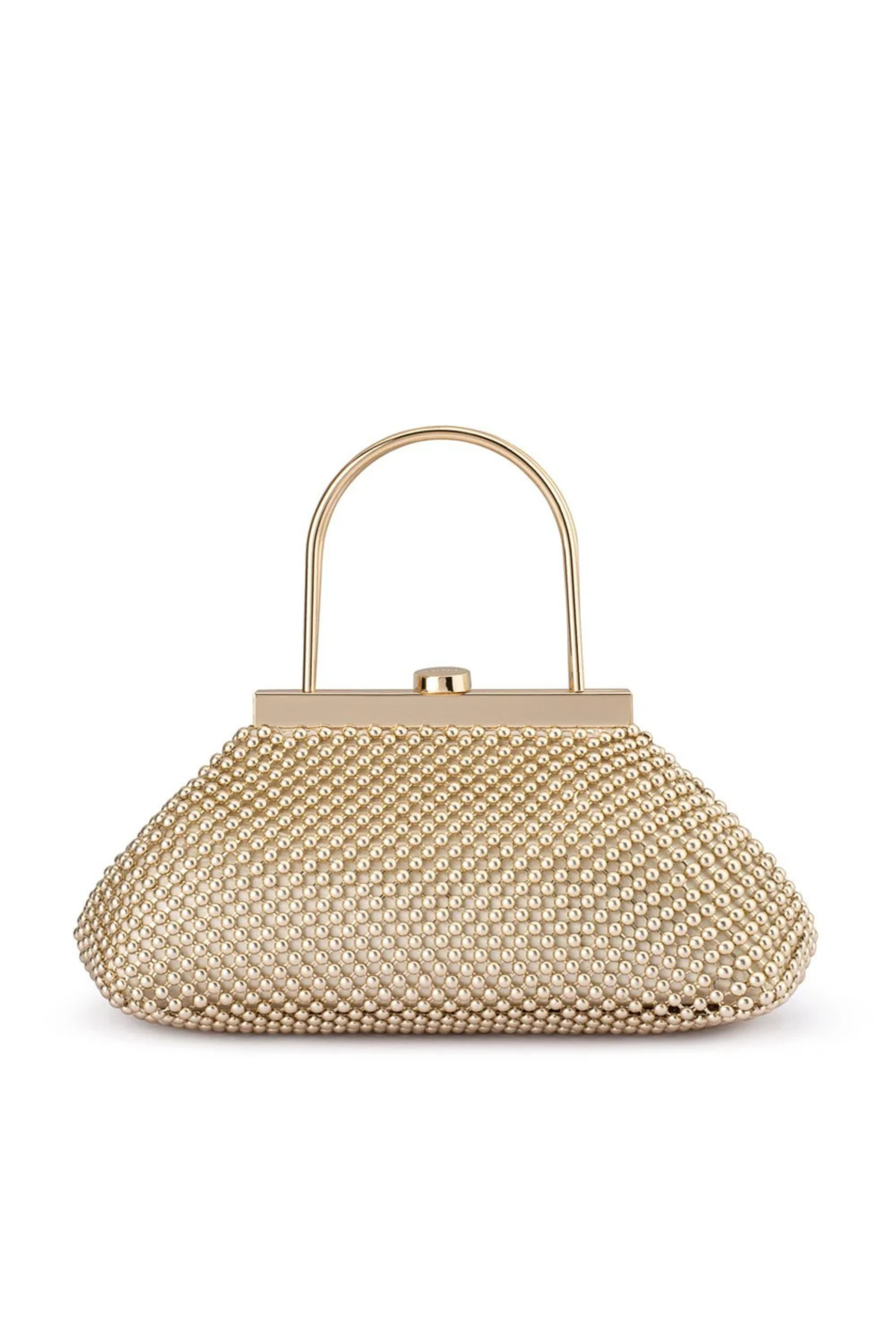 Mimi Ball Mesh Frame Bag