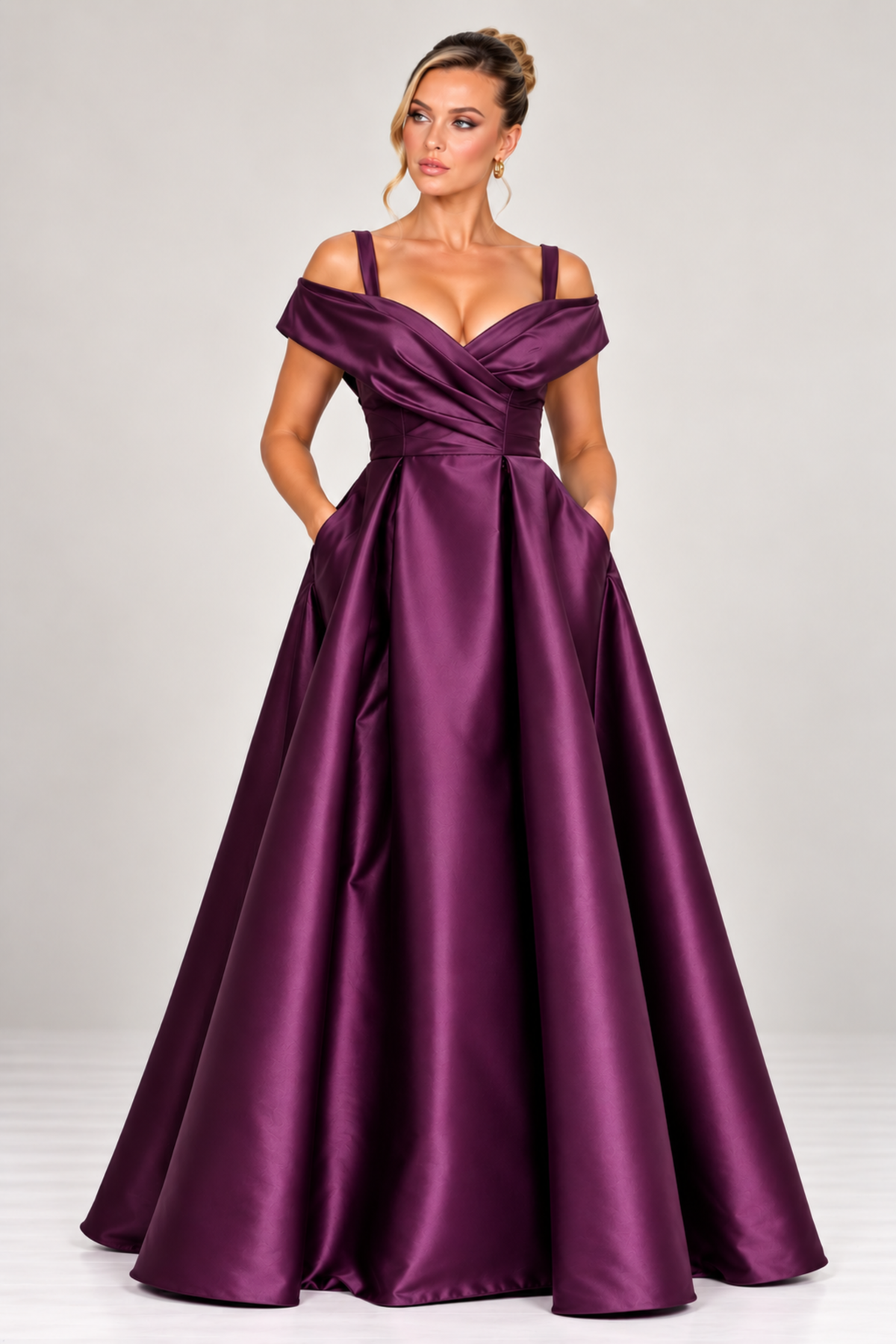 Danny Off Shoulder Gown