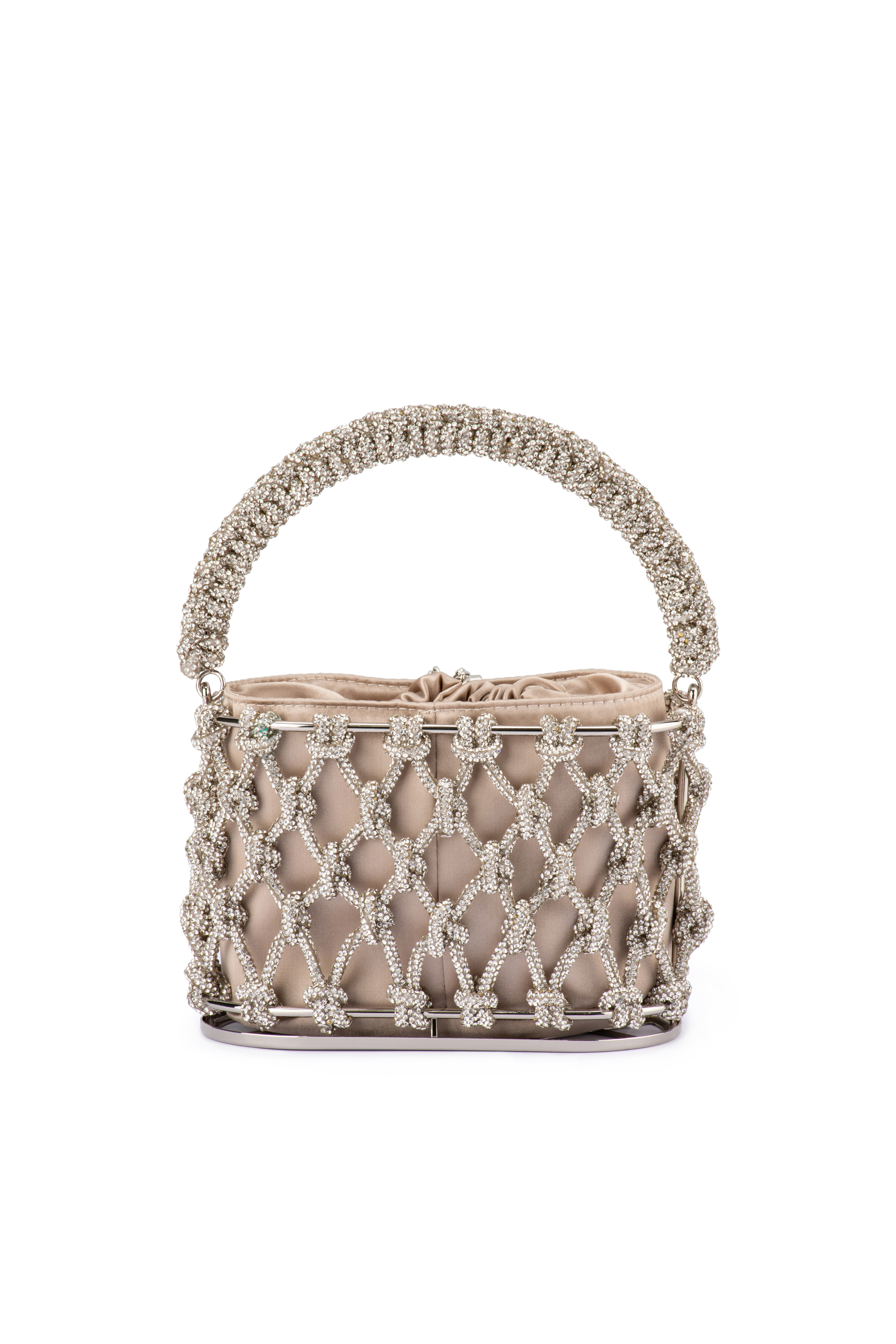 Amelia Crystal Cage Bag
