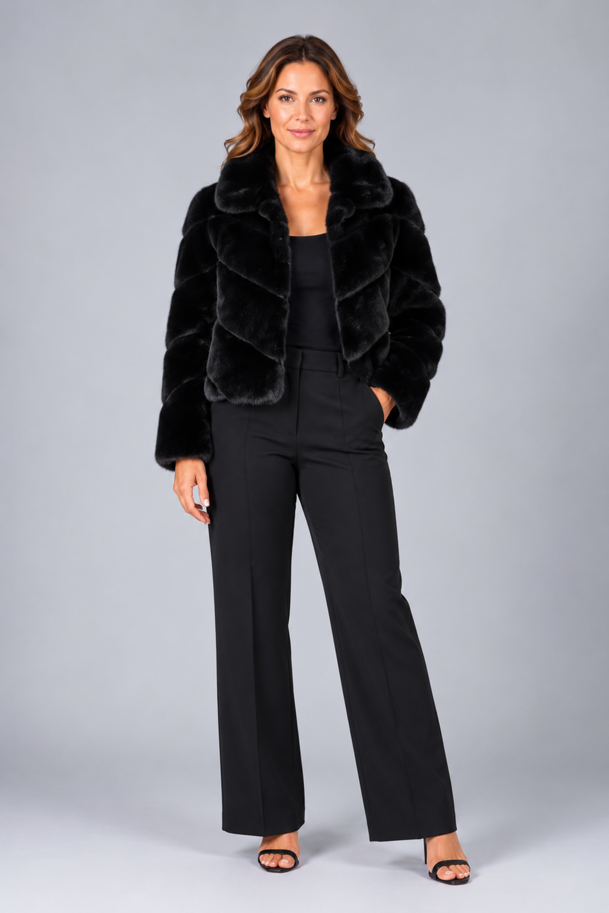 Zara Faux Fur Jacket