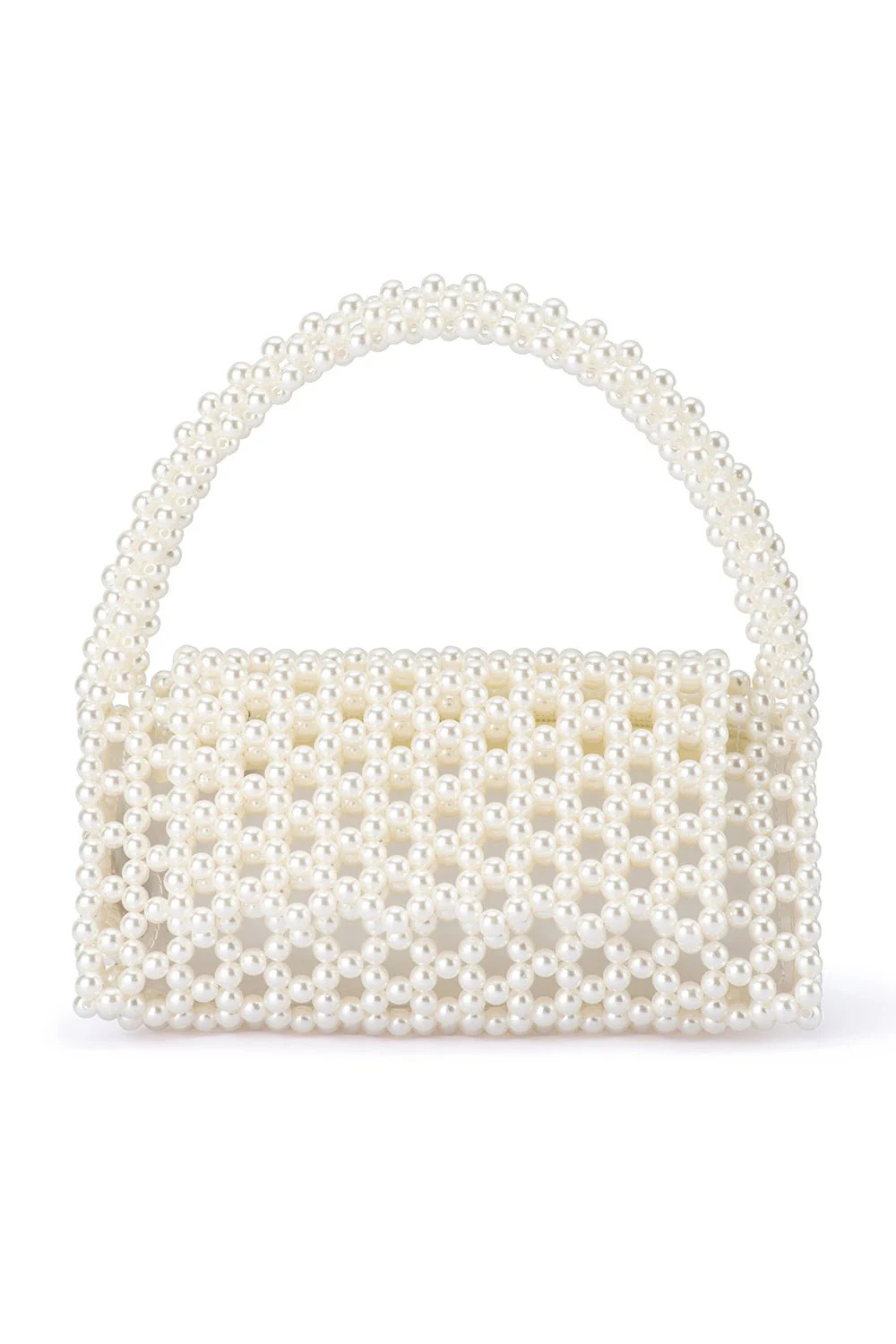 Amrita Bead Top Handle Bag