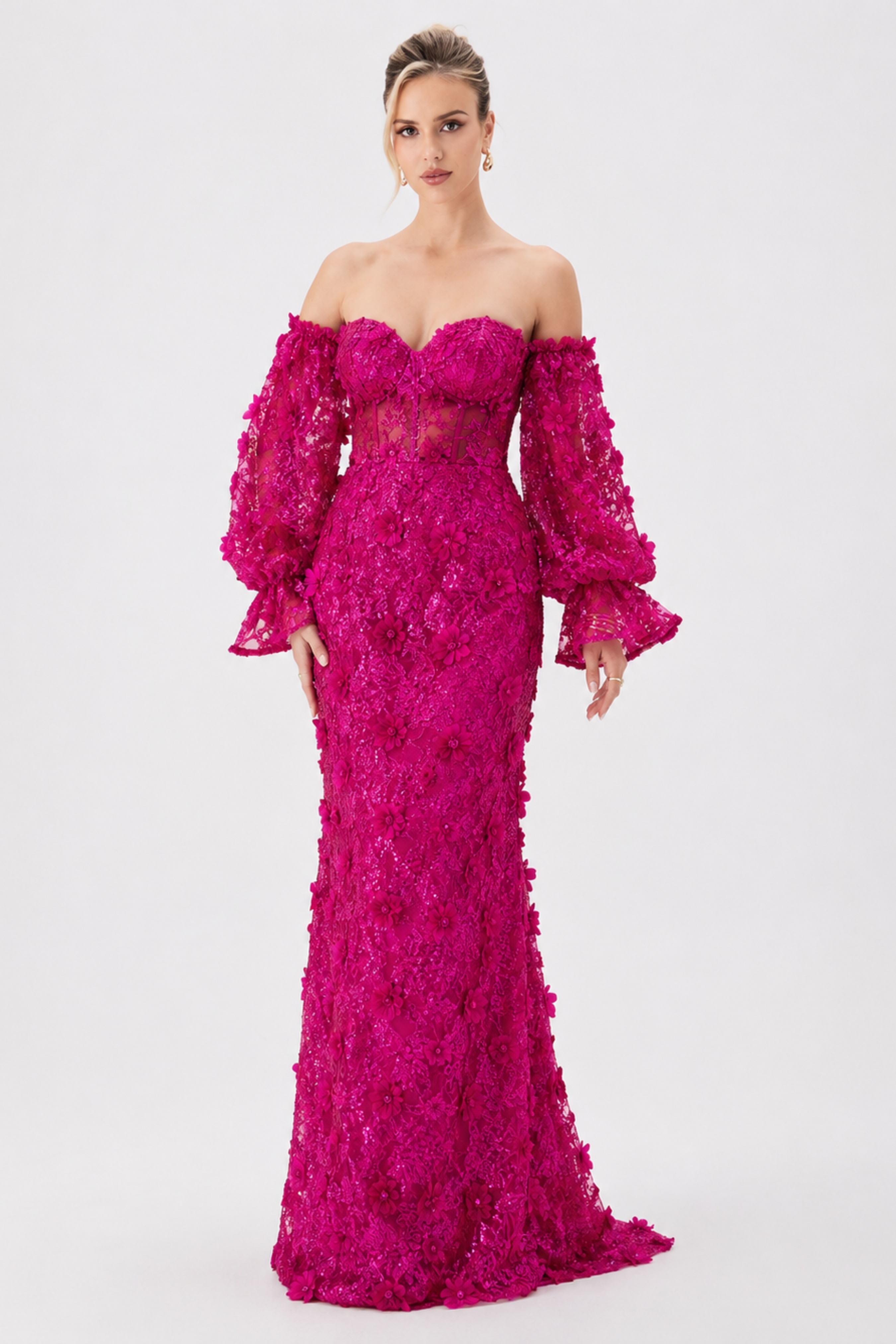 Lillith Sweetheart Corset Gown