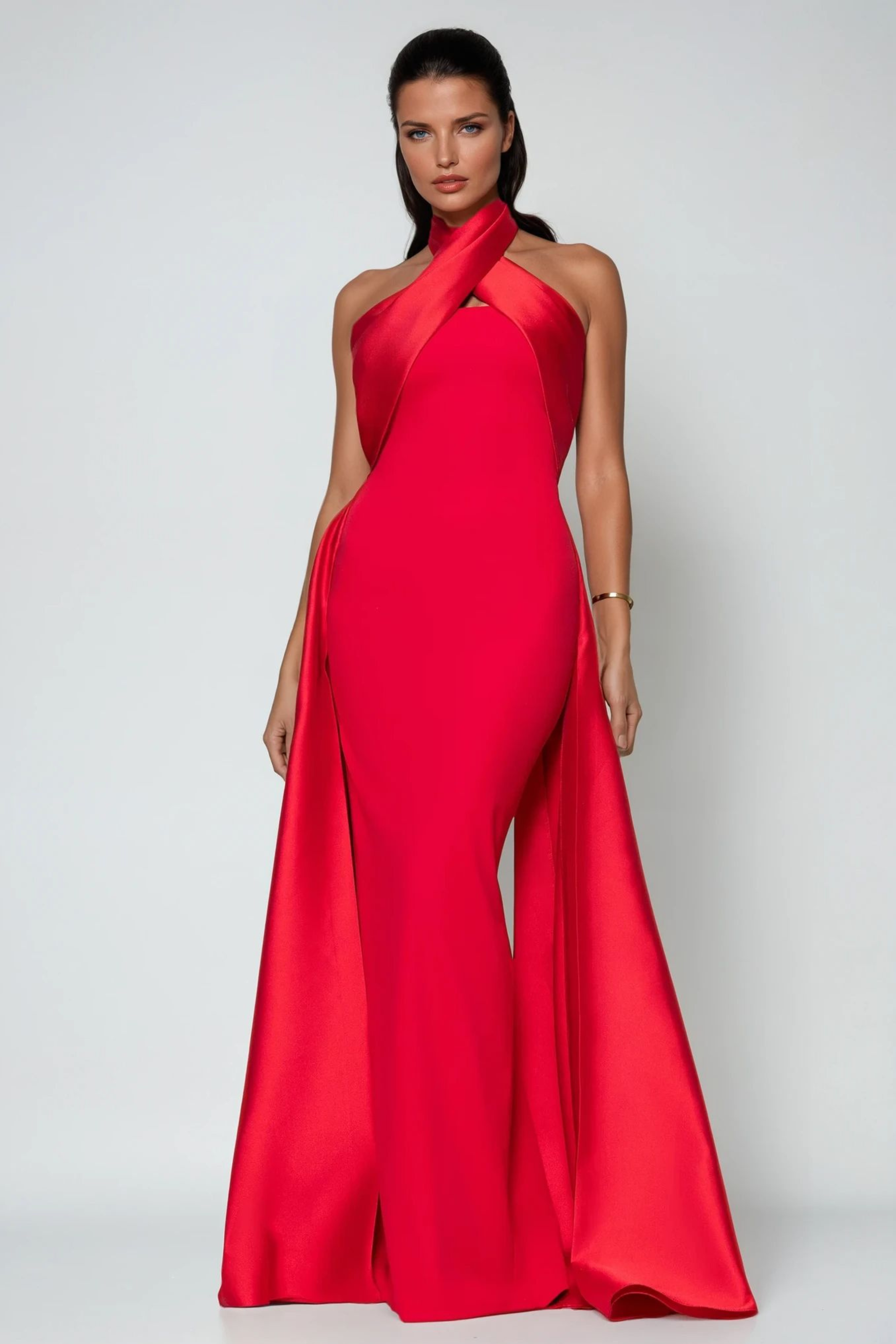 Chloe Gown in Red