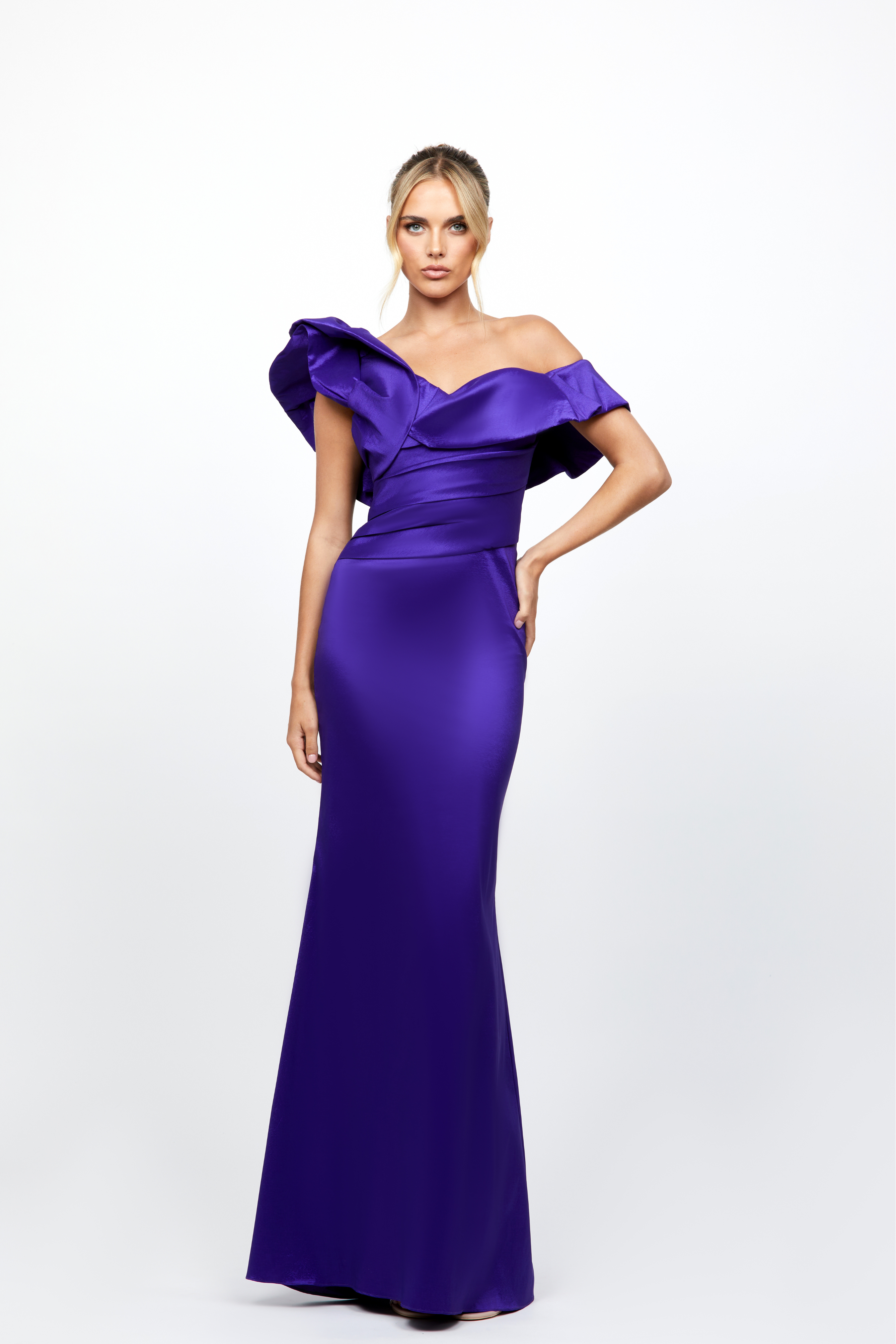 Muriel Off Shoulder Gown