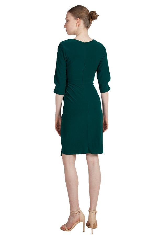 Twist Waist Midi Dress 223470
