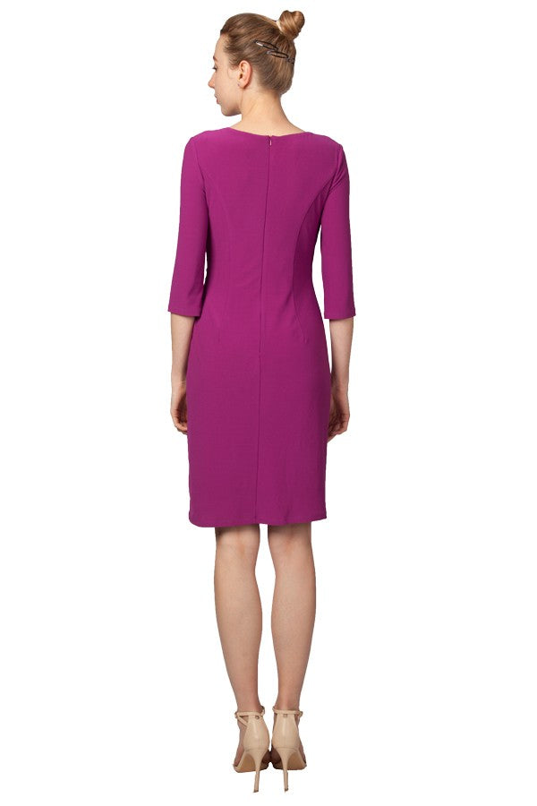 Twist Waist Midi Dress 224373
