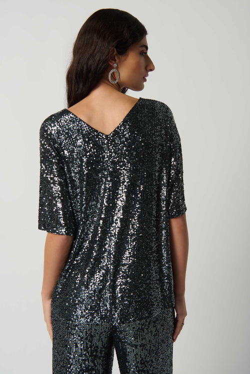 Sequin Dolman Top & Pant Set