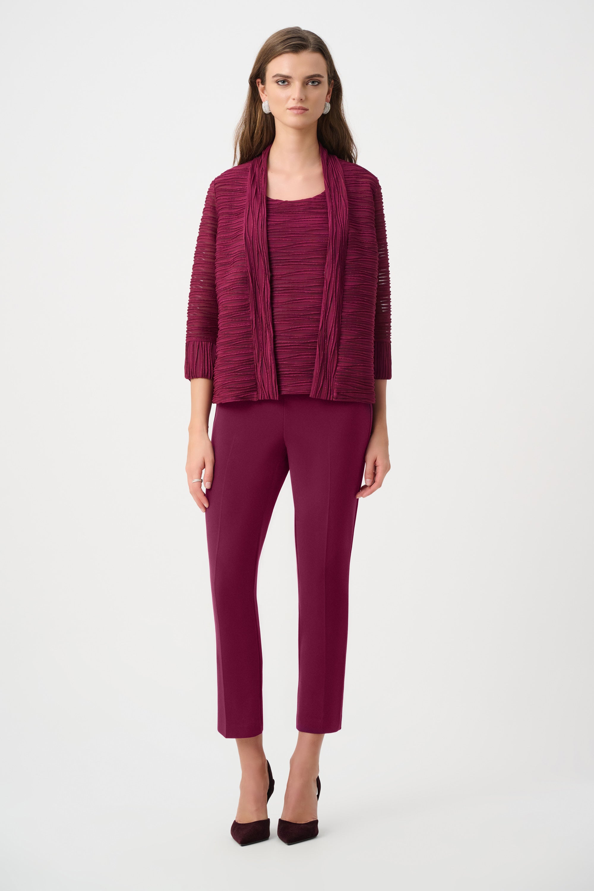 Sparkle Cascade Jacket With Cami 263755