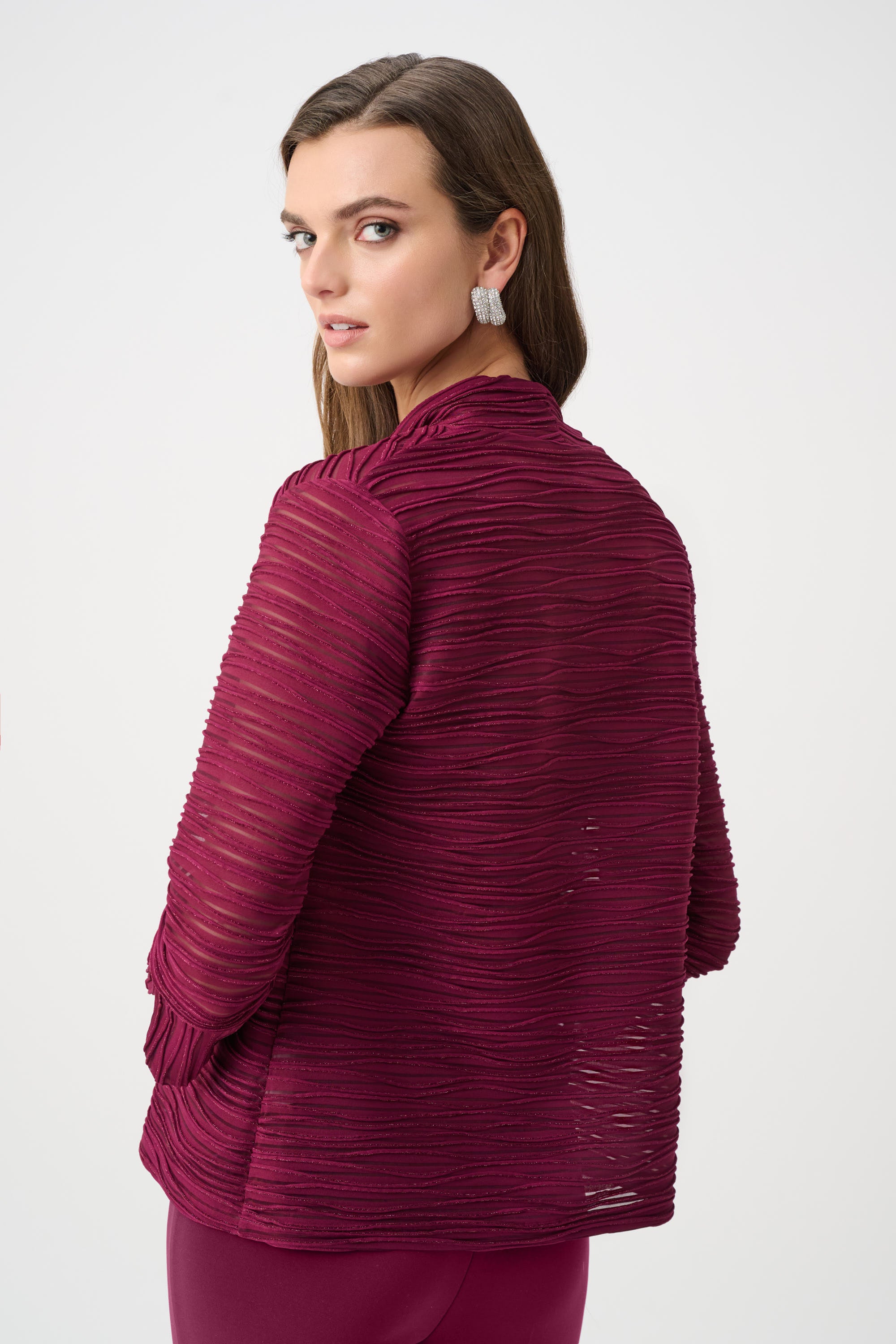 Sparkle Cascade Jacket With Cami 263755
