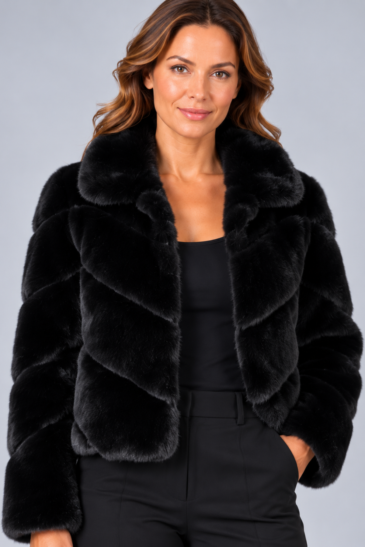 Zara Faux Fur Jacket
