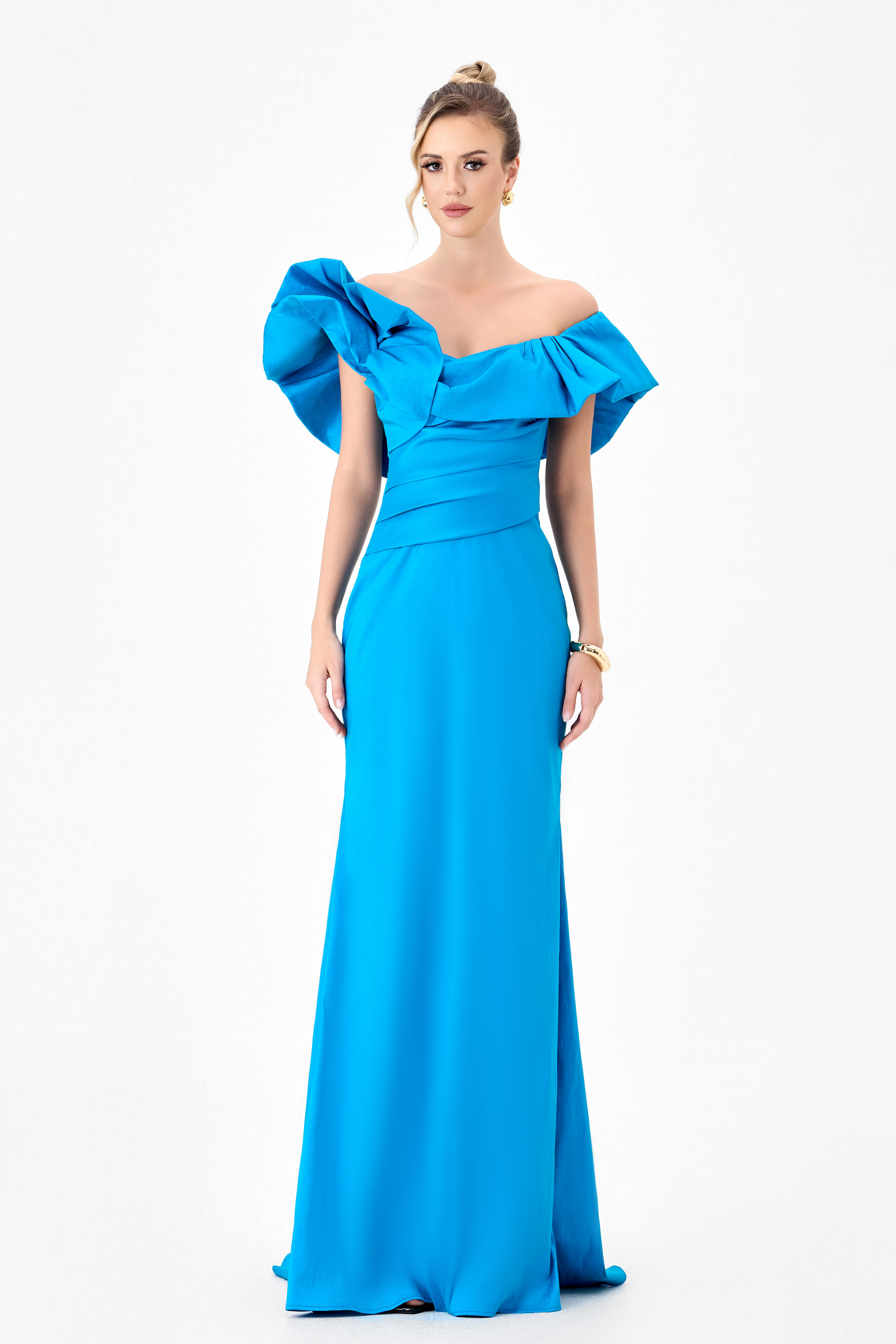Sminty Dramatic Frill Gown