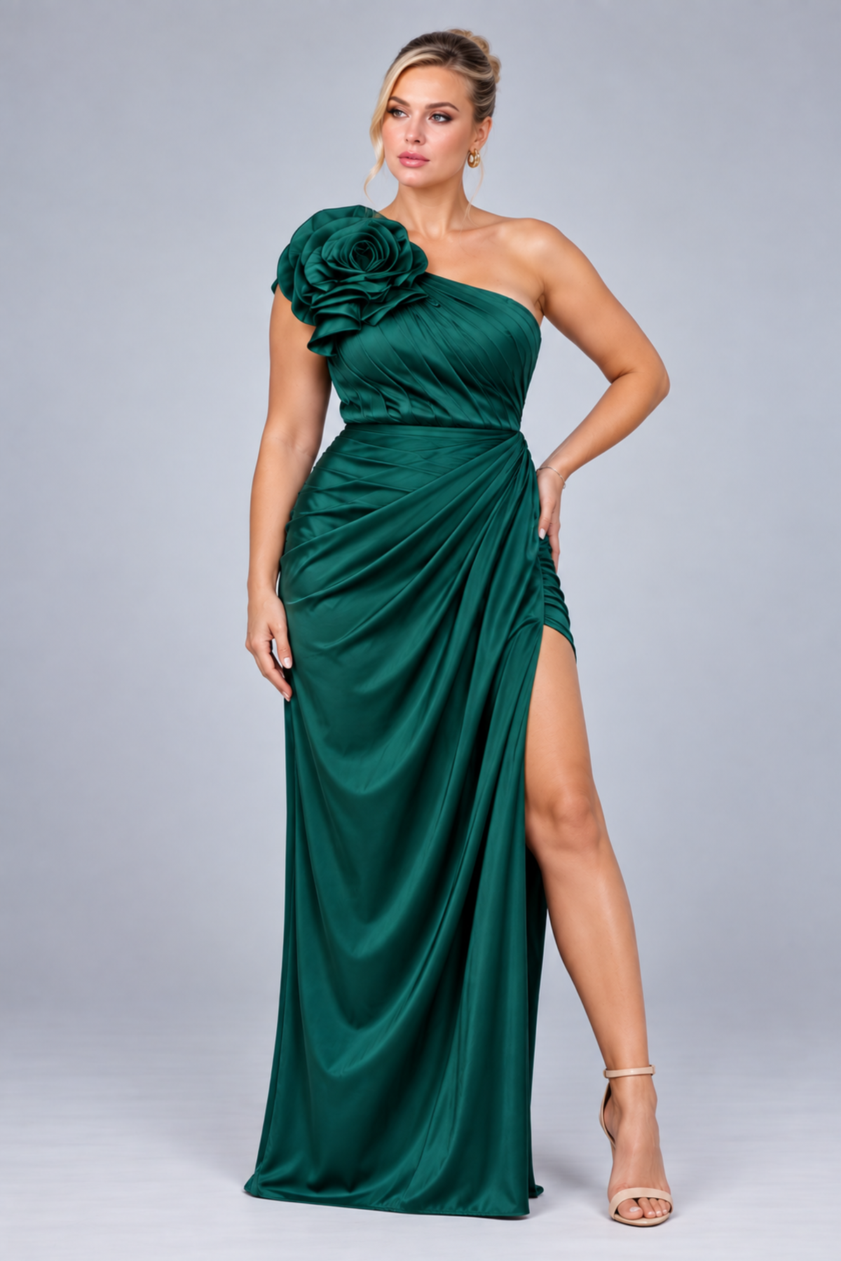 Vacation Asymmetric Gown