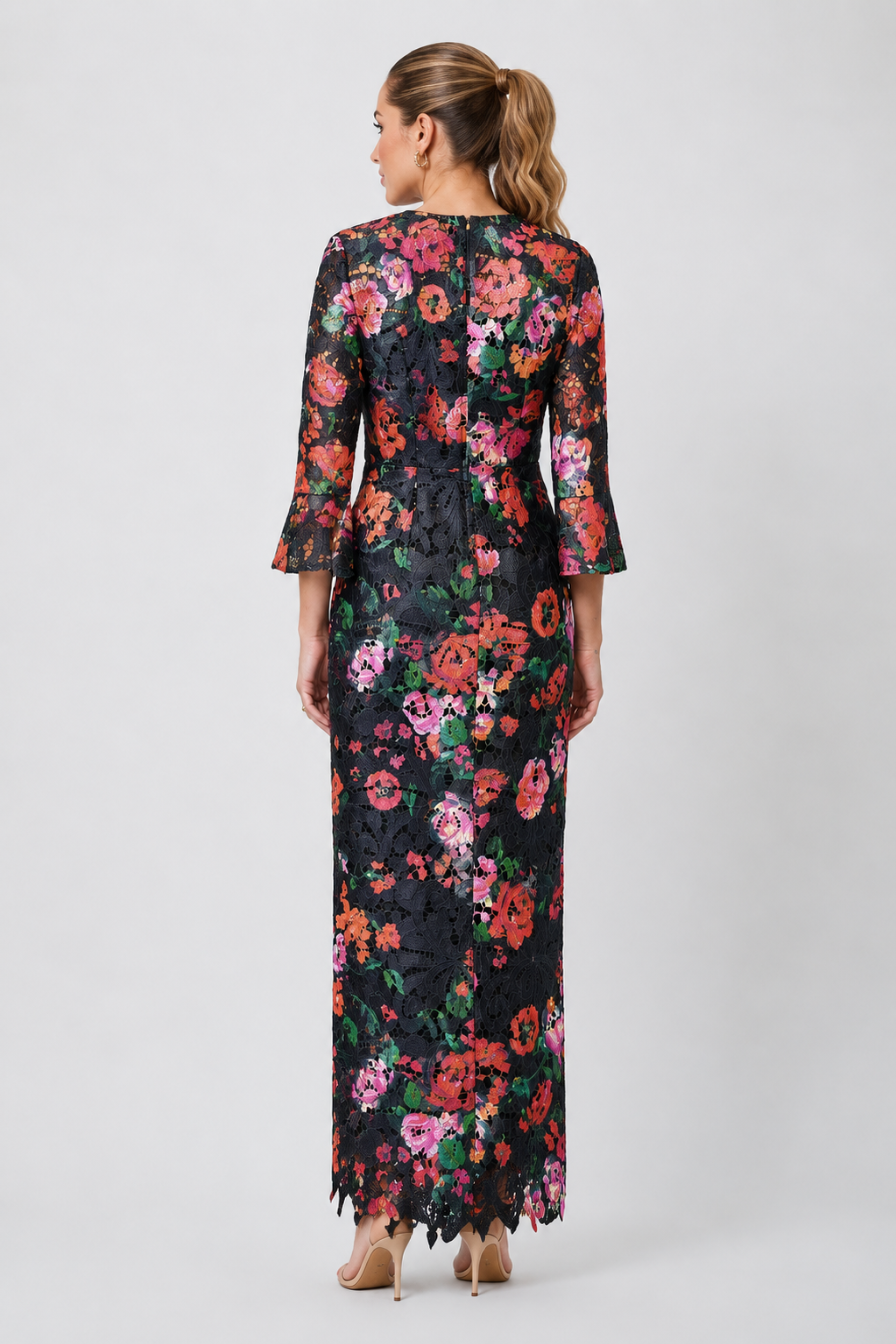Night Flower Maxi Dress