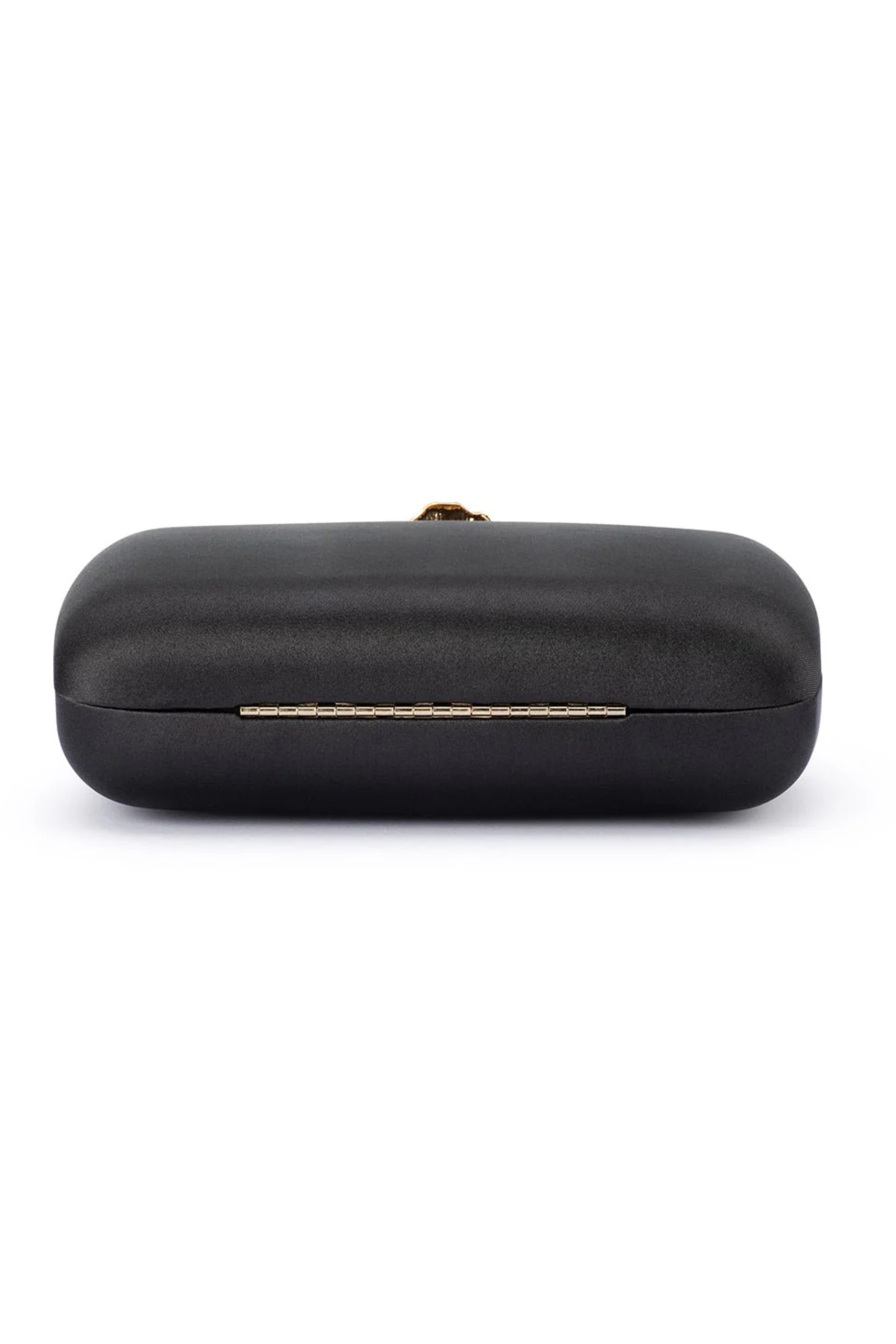 Adele Orchid Lock Clutch