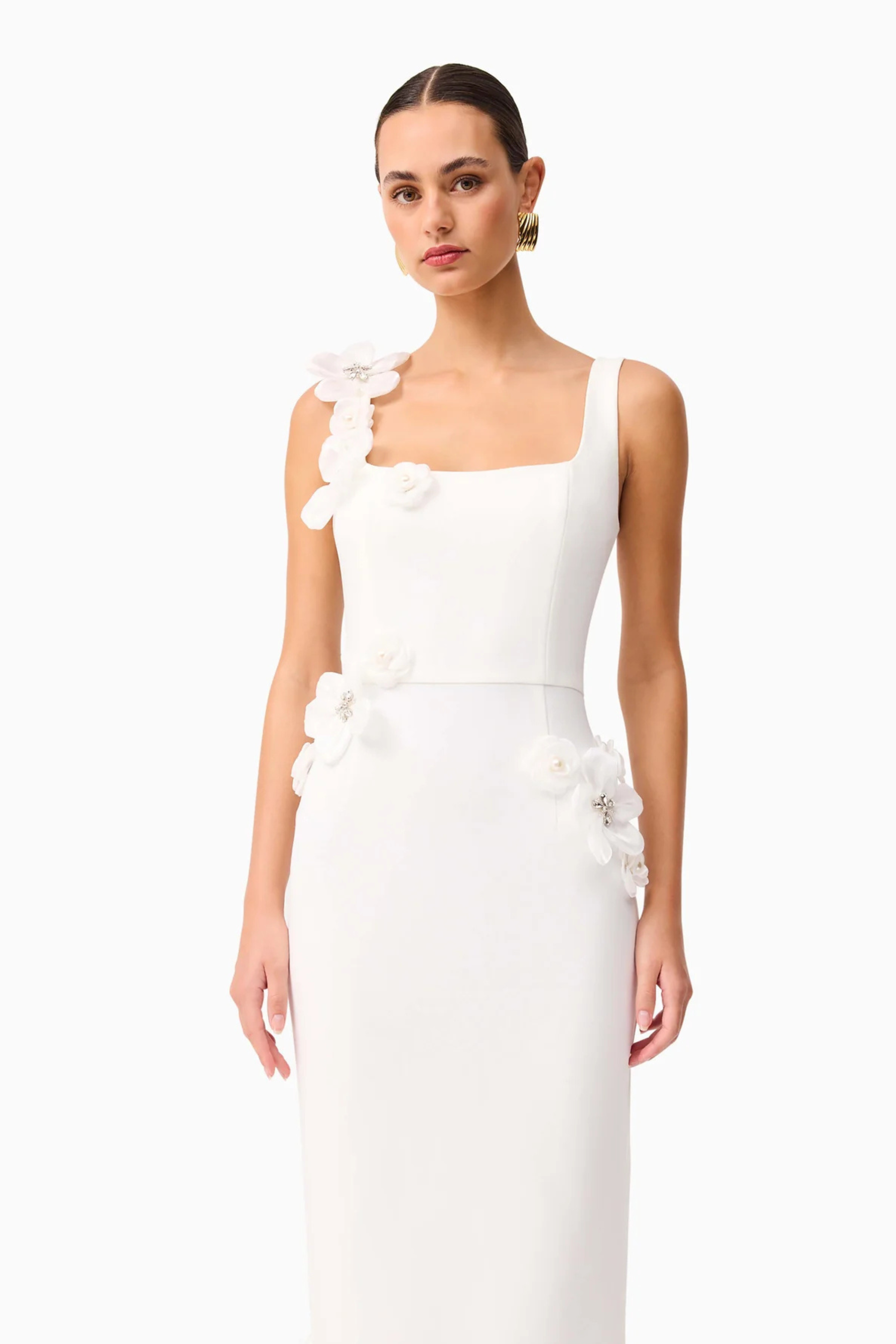 Chantelle 3D Midi Dress