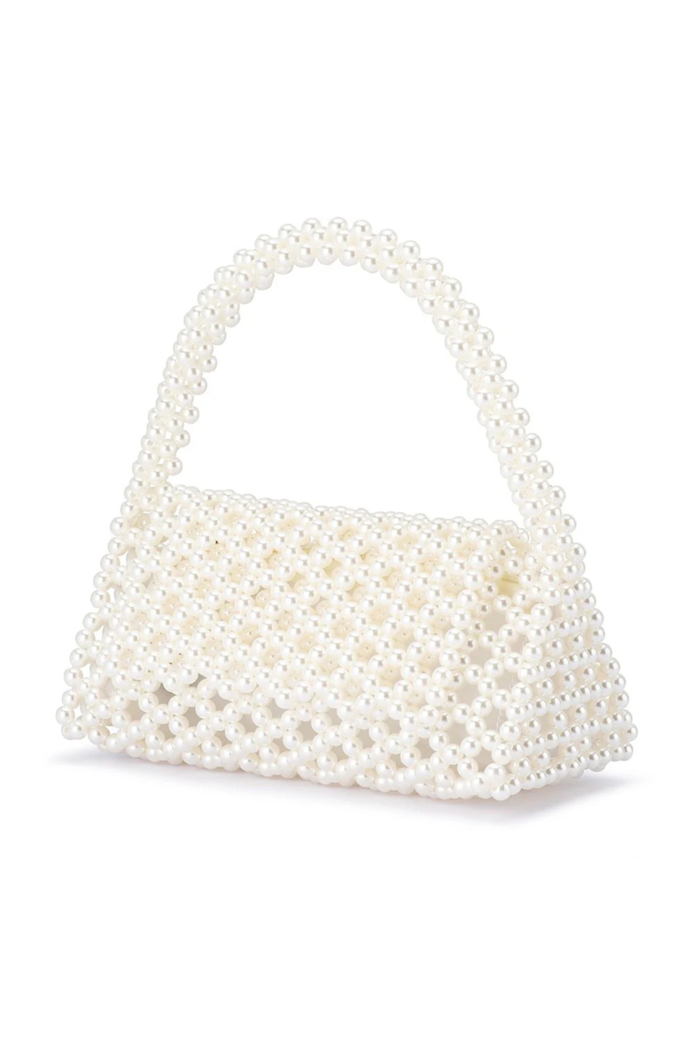 Amrita Bead Top Handle Bag