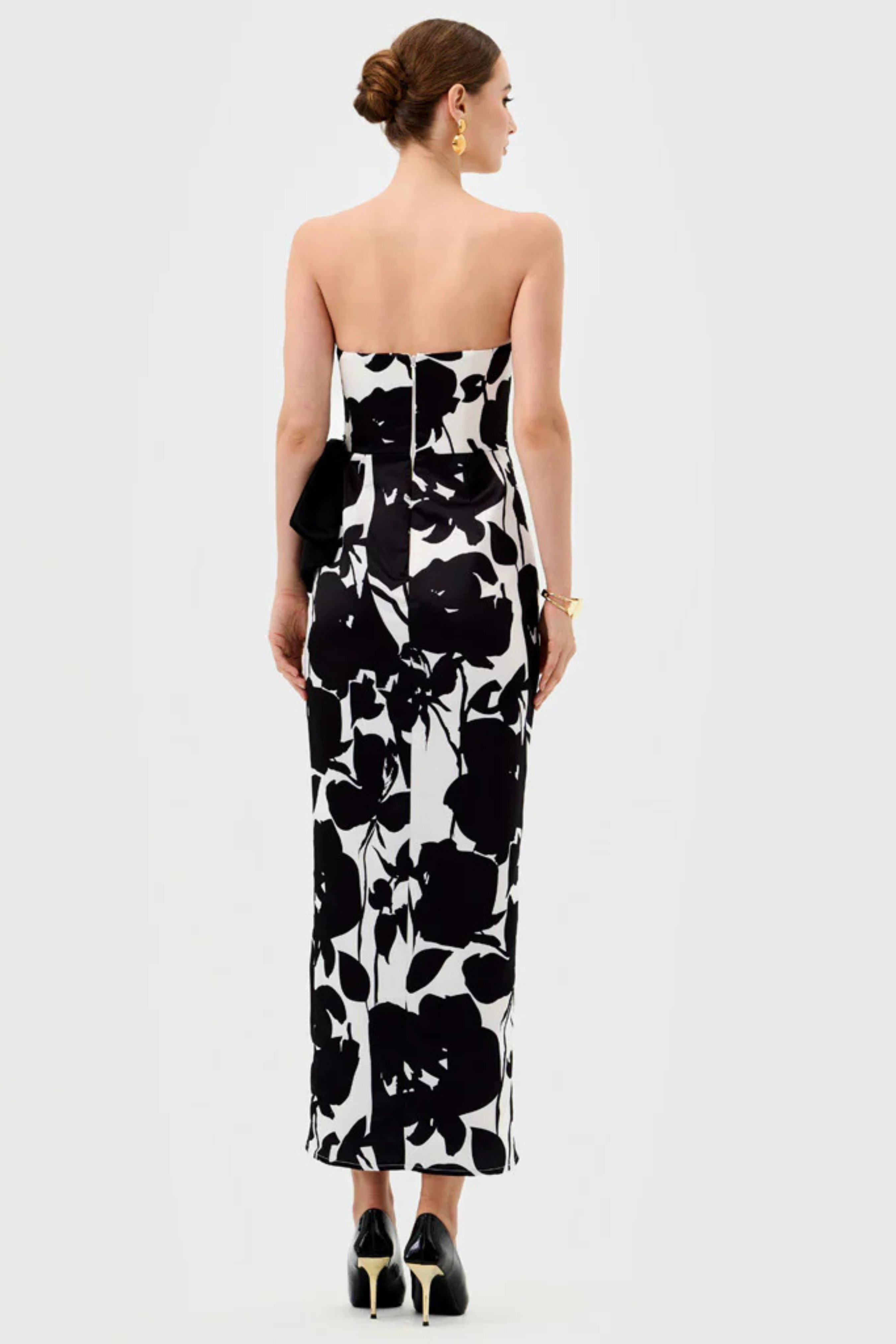 Ada Strapless Midi Dress