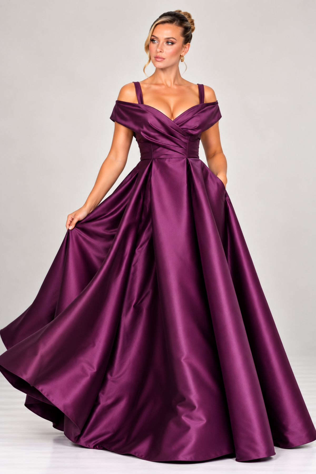 Danny Off Shoulder Gown