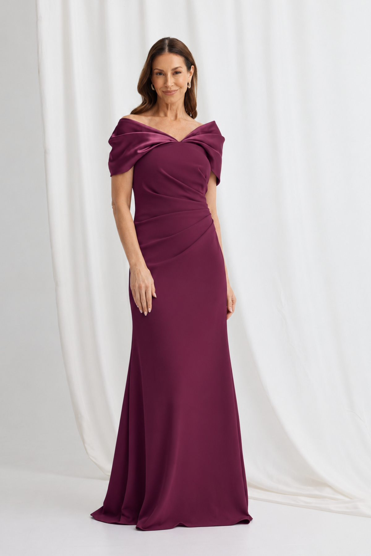 Krysten Off Shoulder Gown TL1252