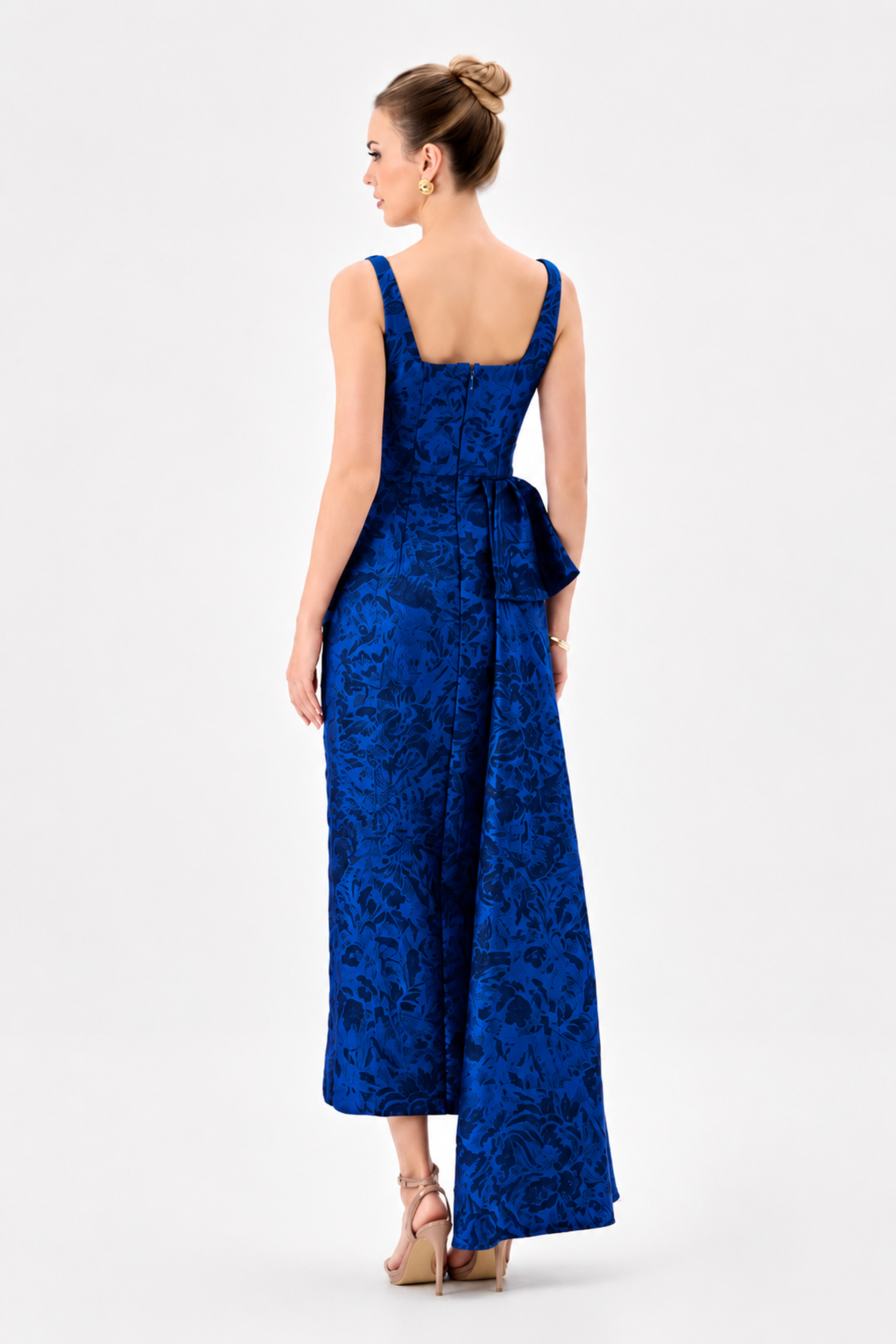 Lesley Sash Midi Dress