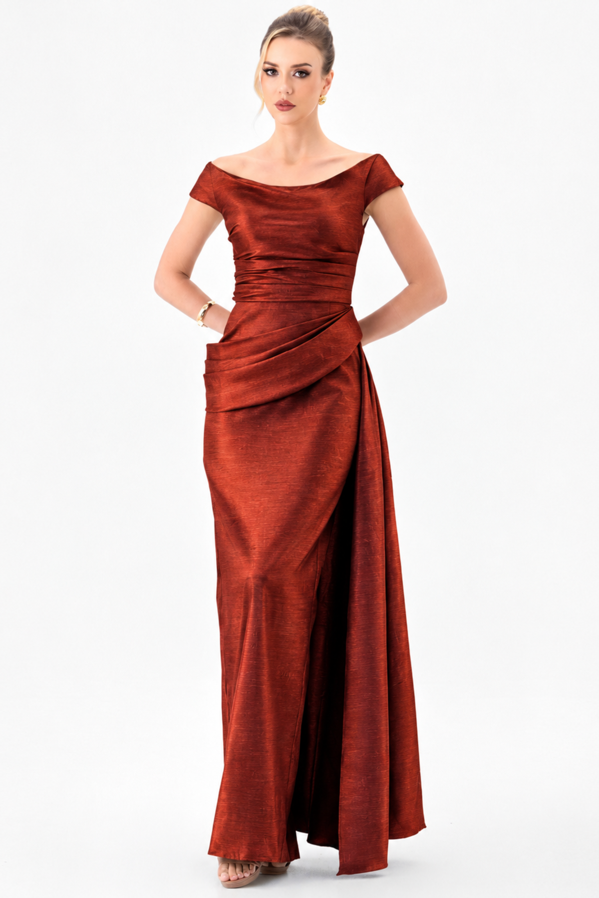 Wallace Off Shoulder Gown