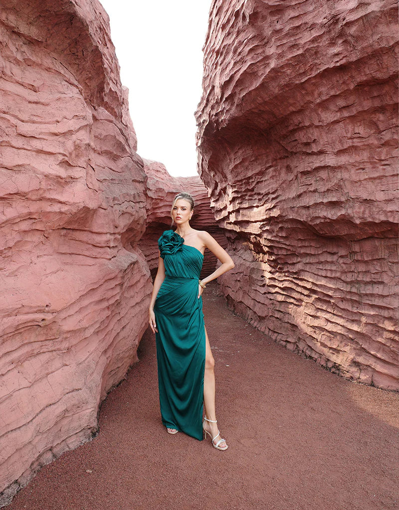 Vacation Asymmetric Gown