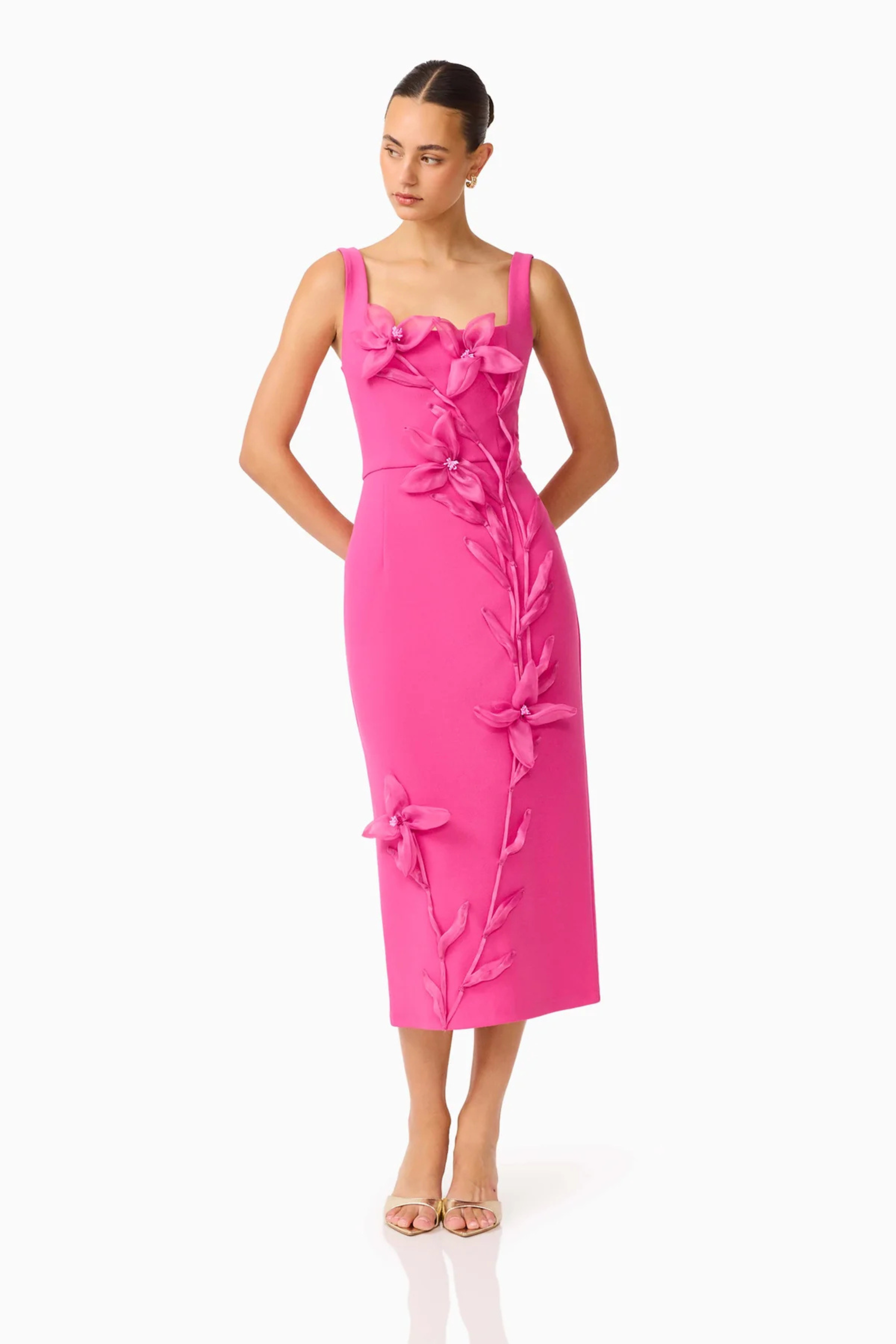 Ilaria Floral Midi Dress