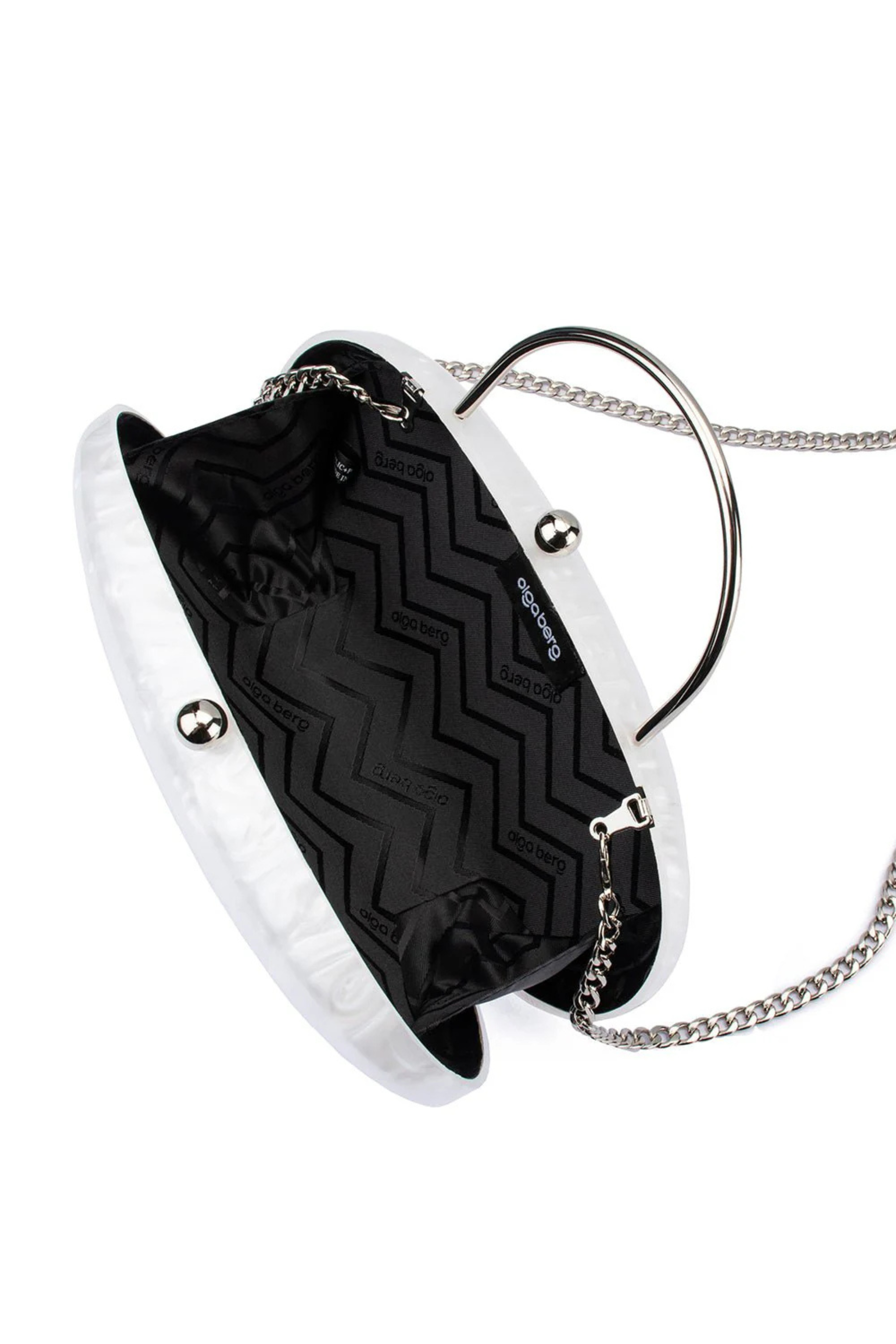 Imelda Acrylic Top Handle Bag