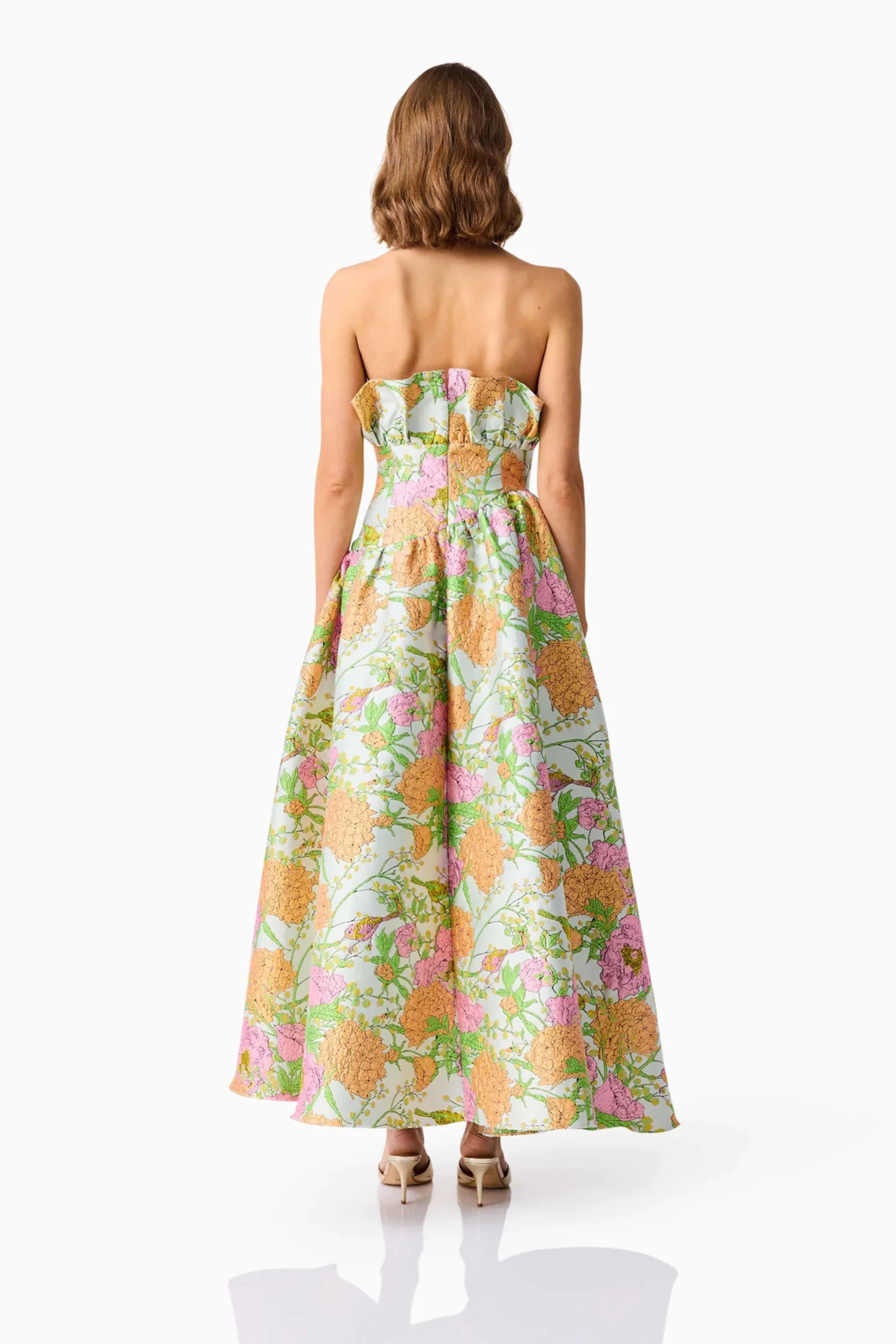 Laurel Sleeveless Floral Maxi Dress