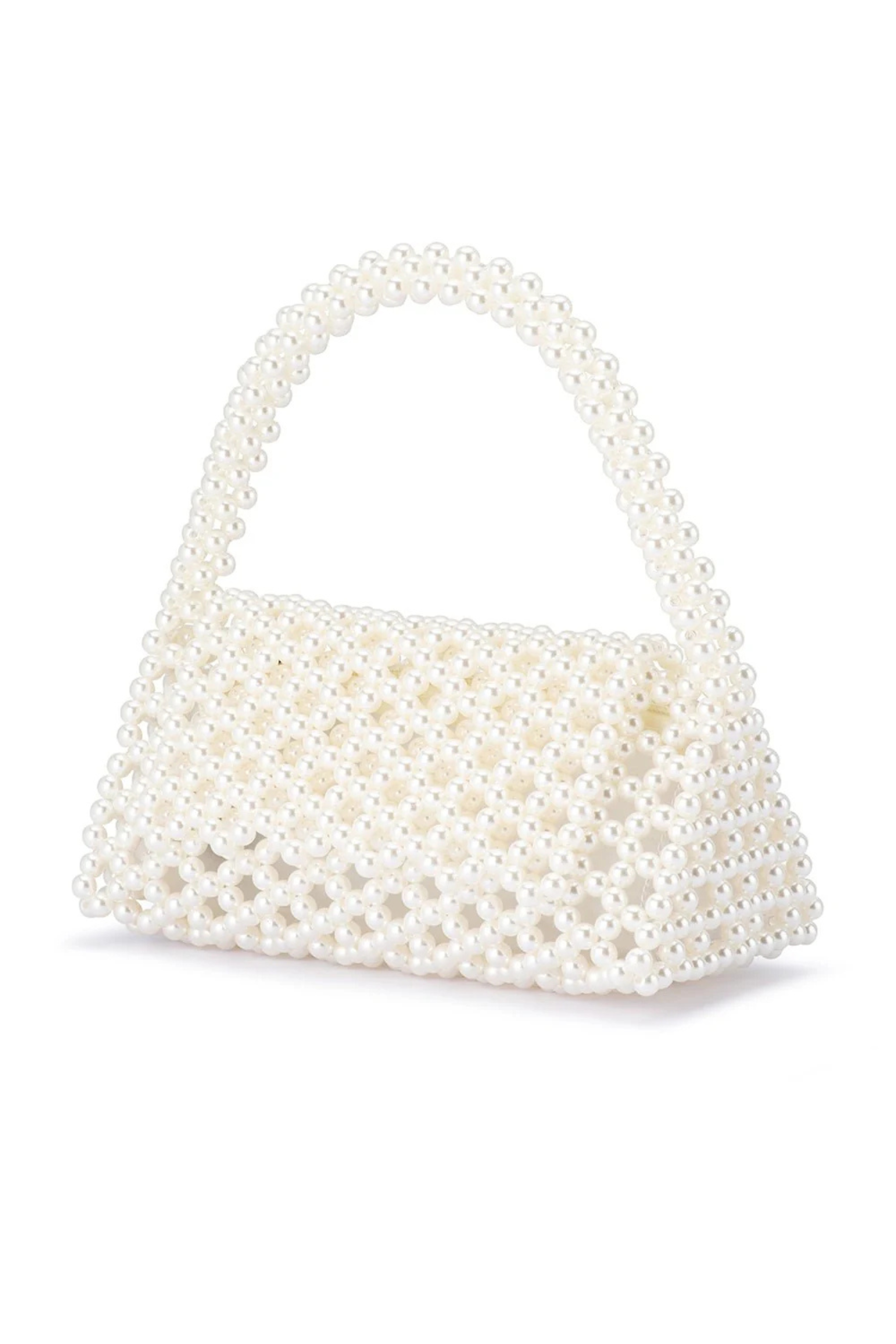 Amrita Beaded Top Handle Bag