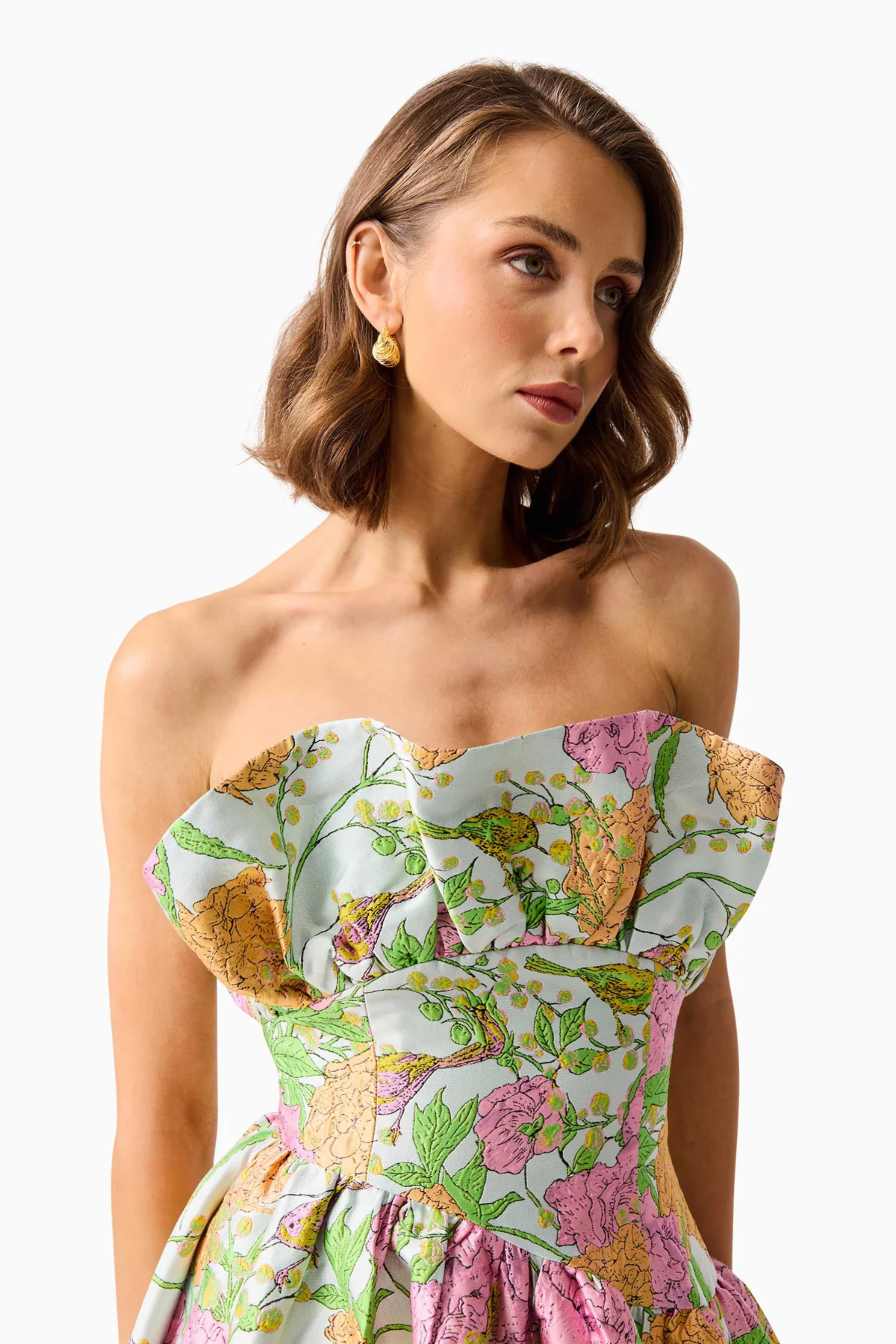 Laurel Sleeveless Floral Maxi Dress