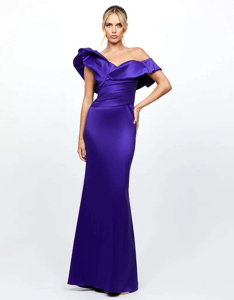 Muriel Off Shoulder Gown