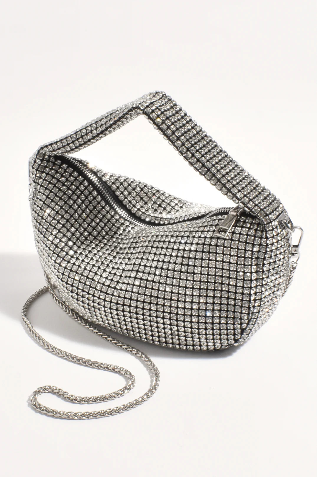 Briar Rhinestone Slouchy Mini Bag