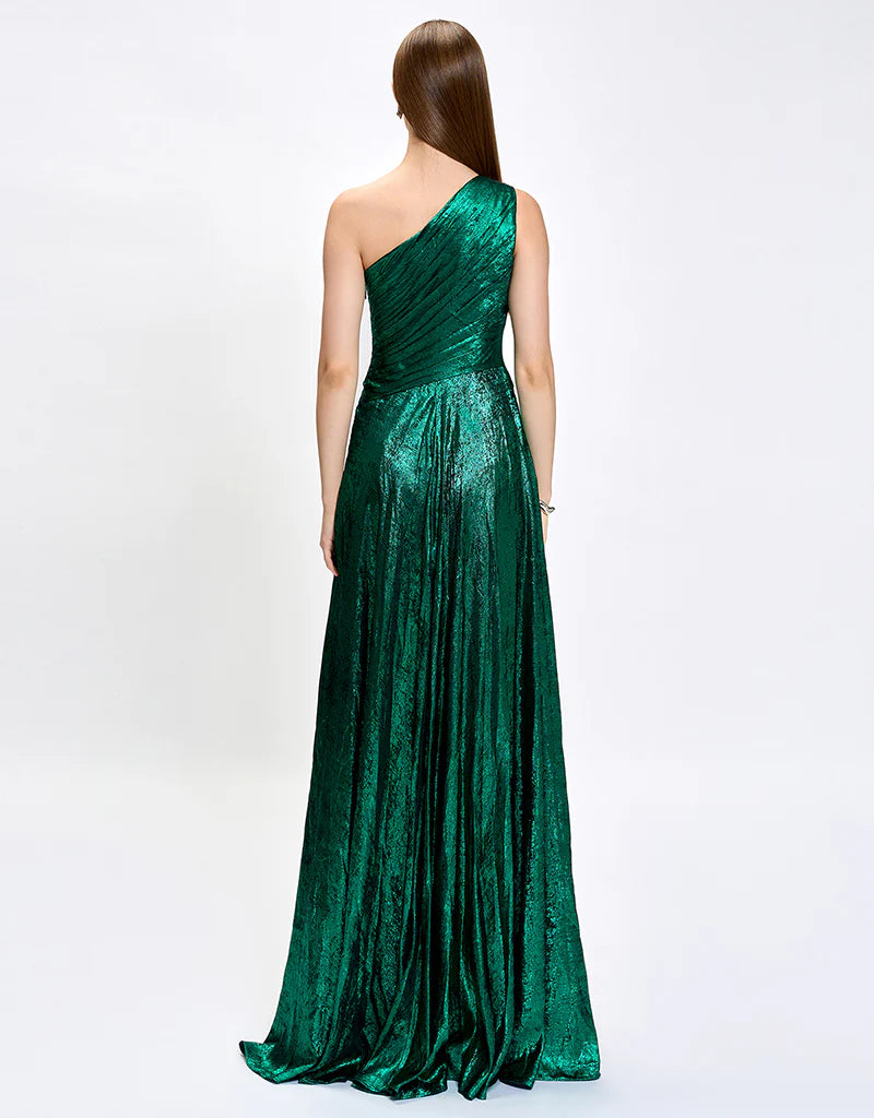 Monica One Shoulder Gown