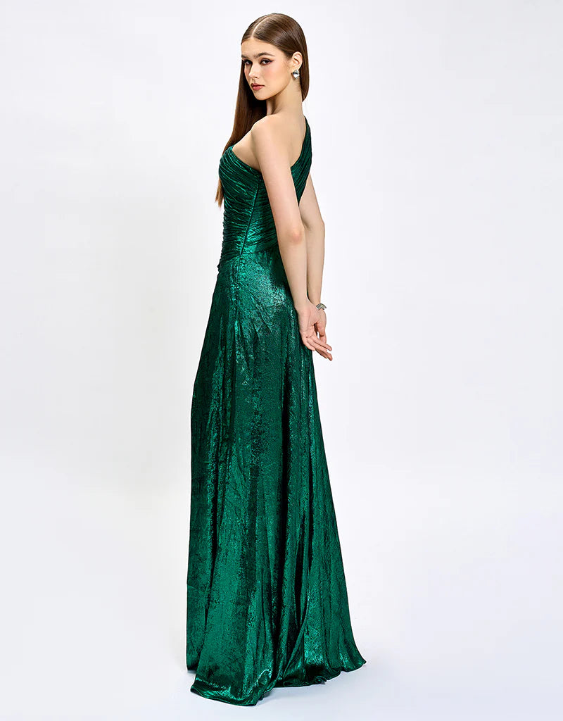 Monica One Shoulder Gown