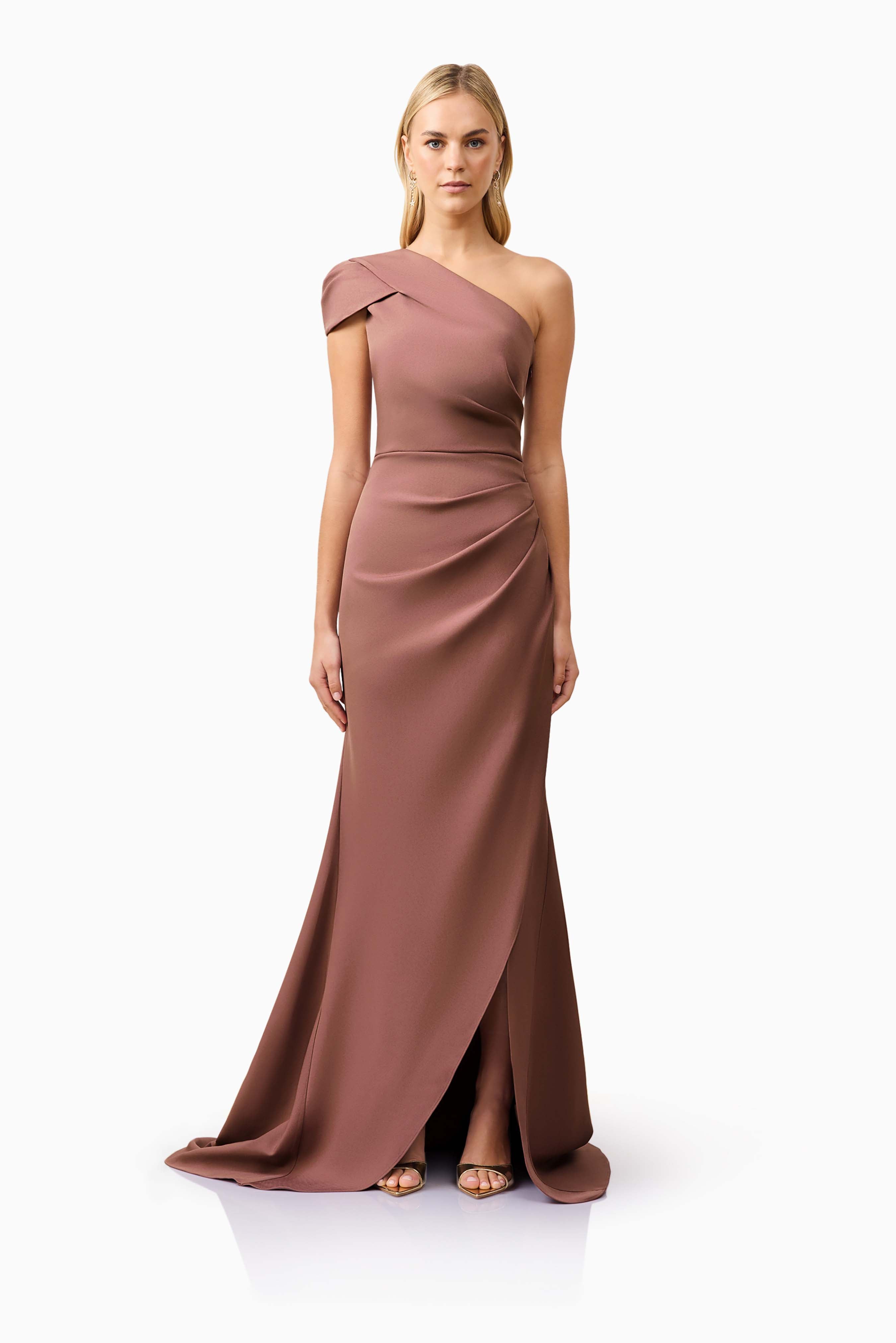 Klara One Shoulder Gown