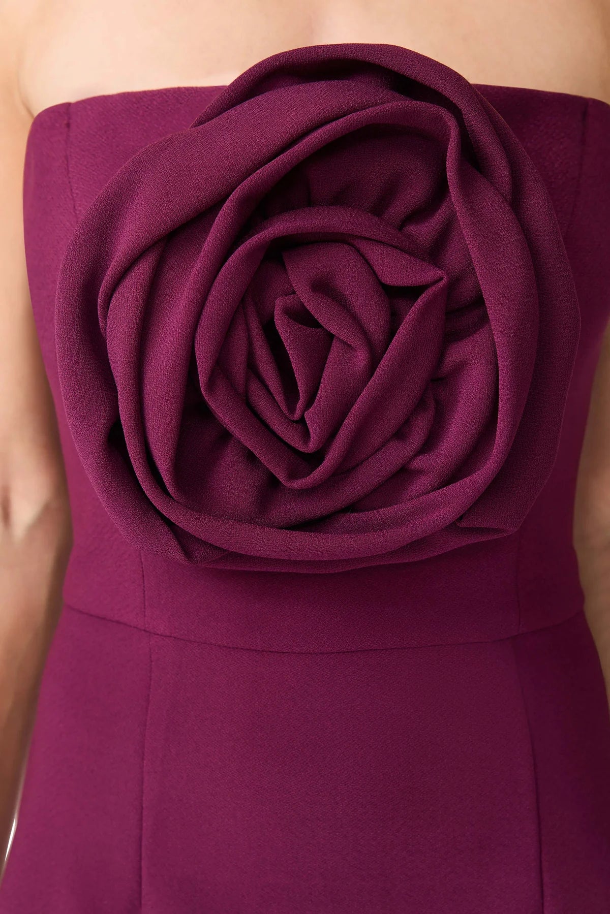 Theresa Strapless Midi Dress