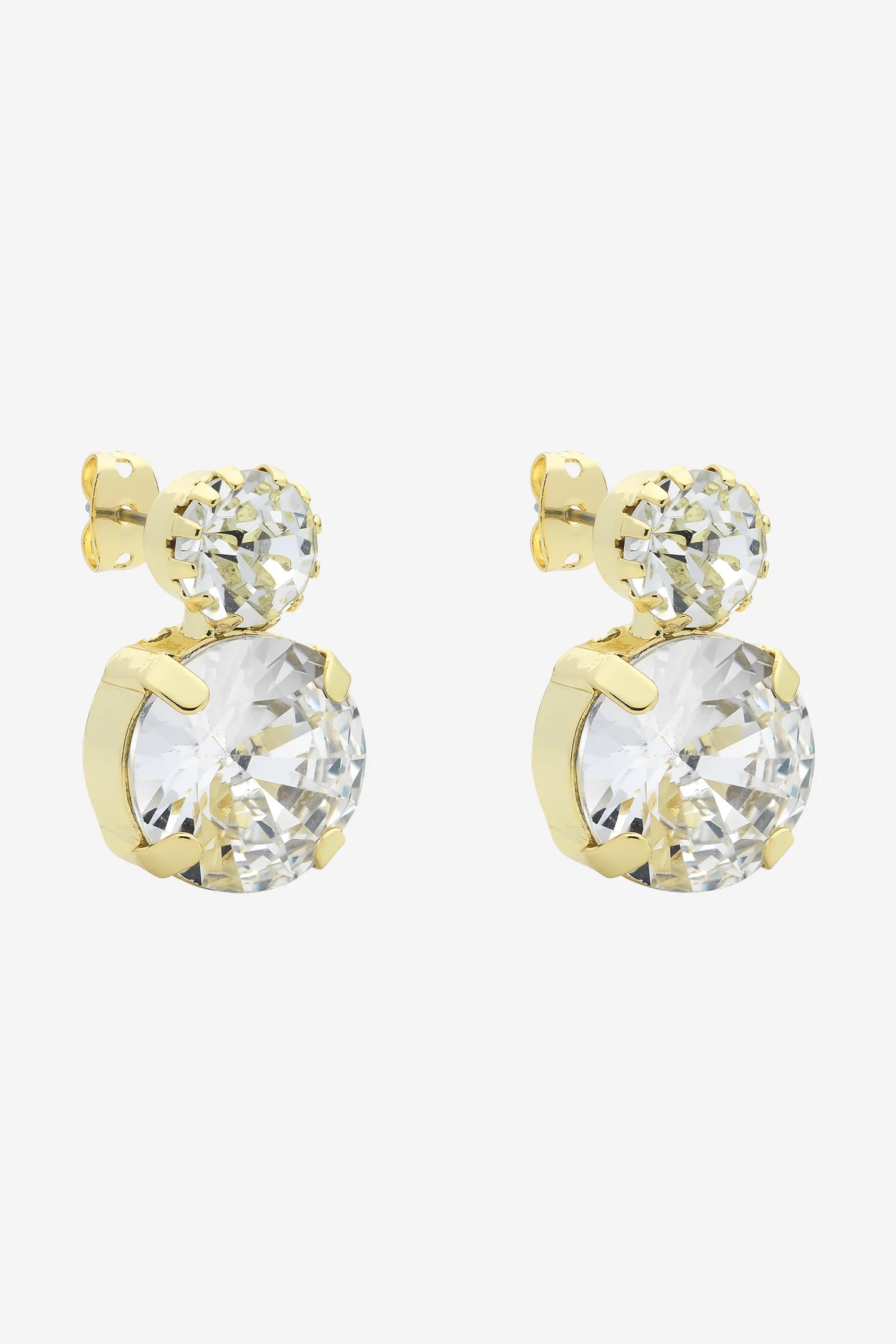 Royal Gold Crystal Earring