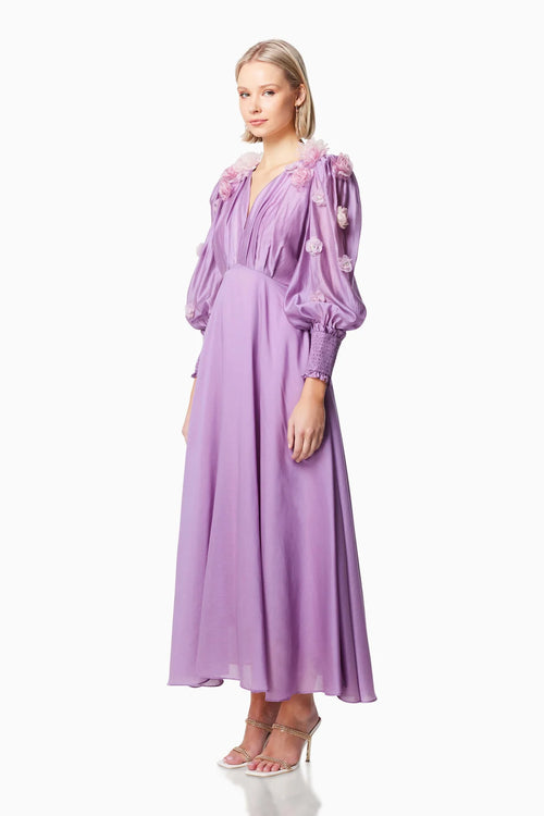 Nectar 3D Rosette Maxi Dress