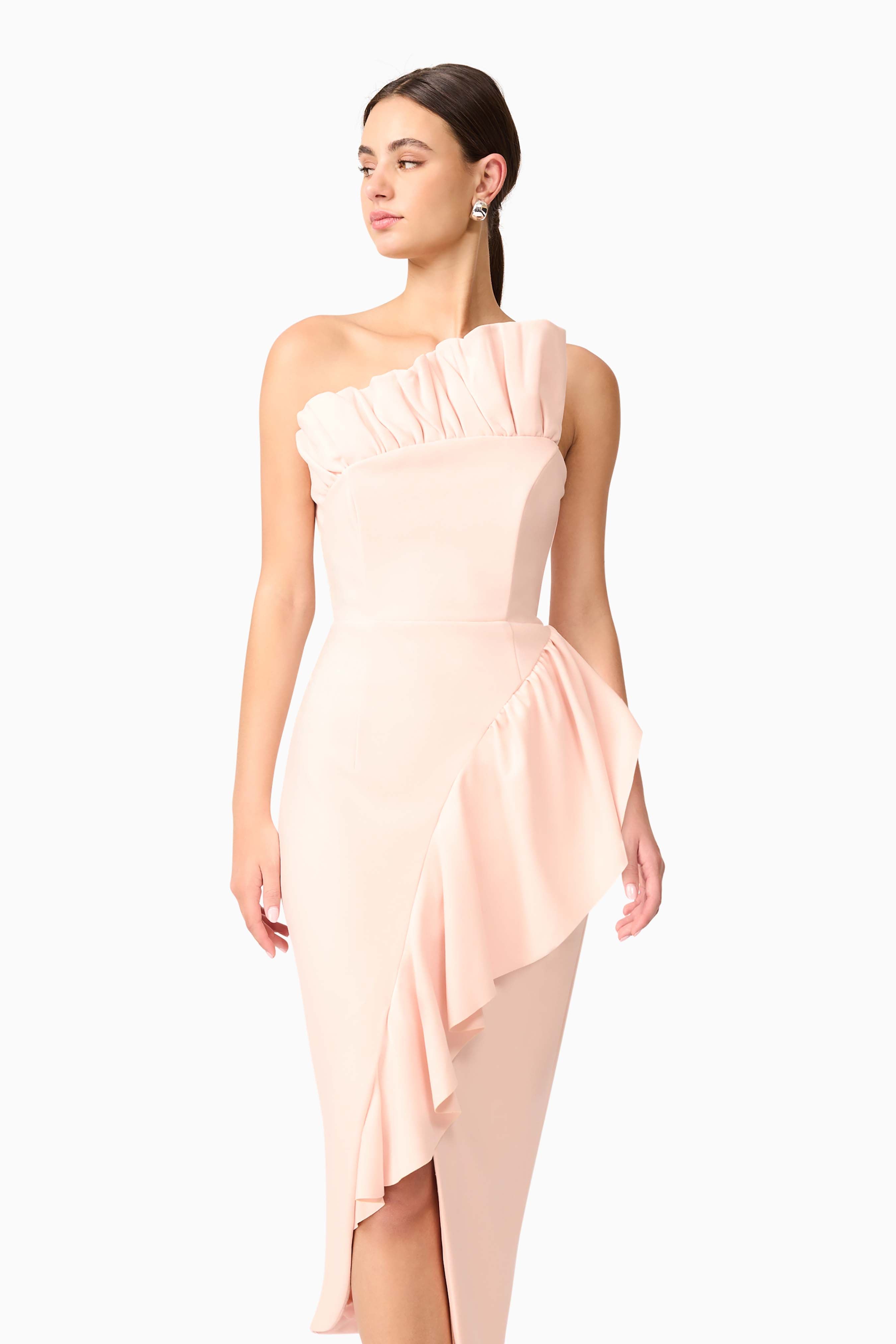 Ava Midi Dress In Pink