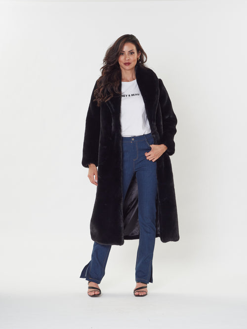 Run Wild Faux Fur Coat