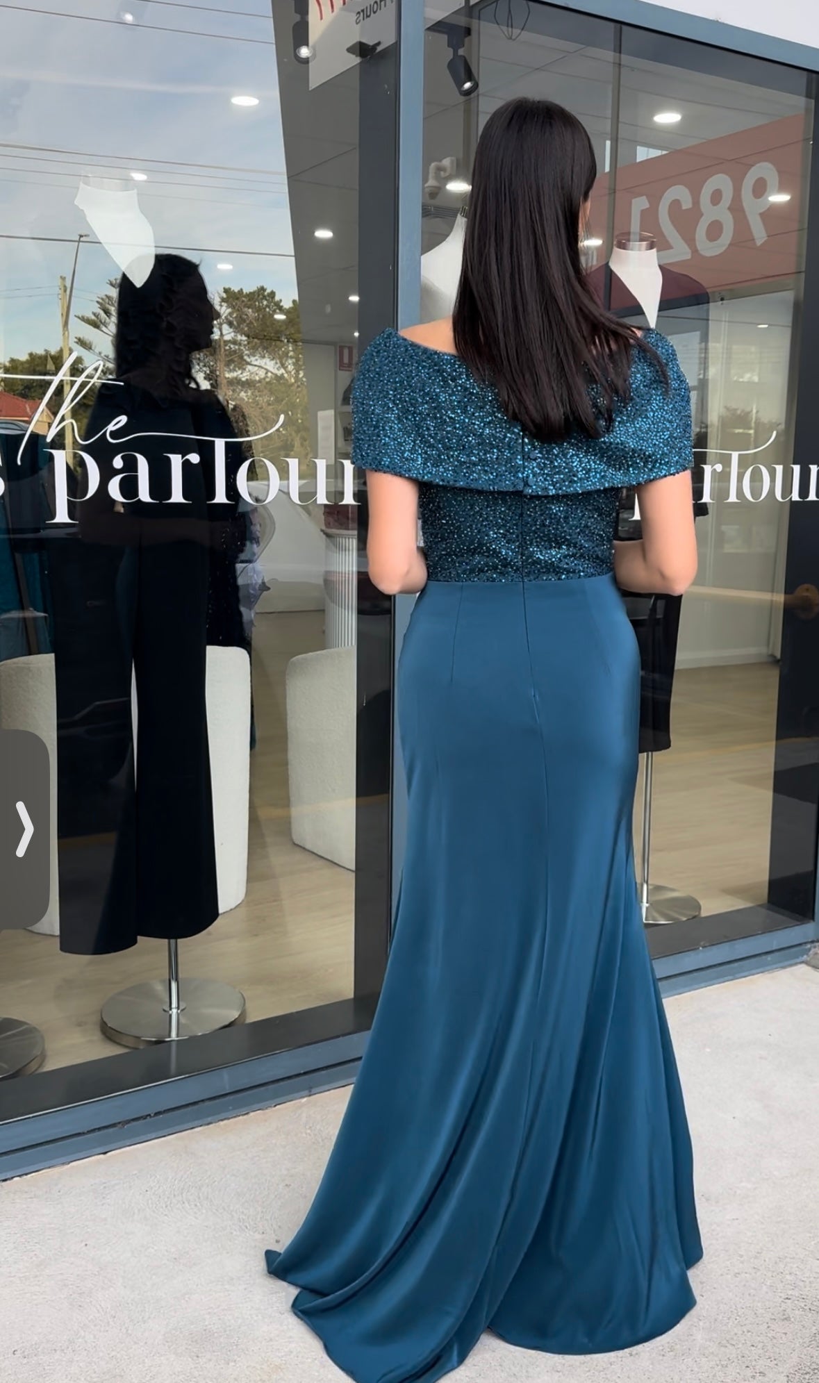 Veronica Off Shoulder Gown