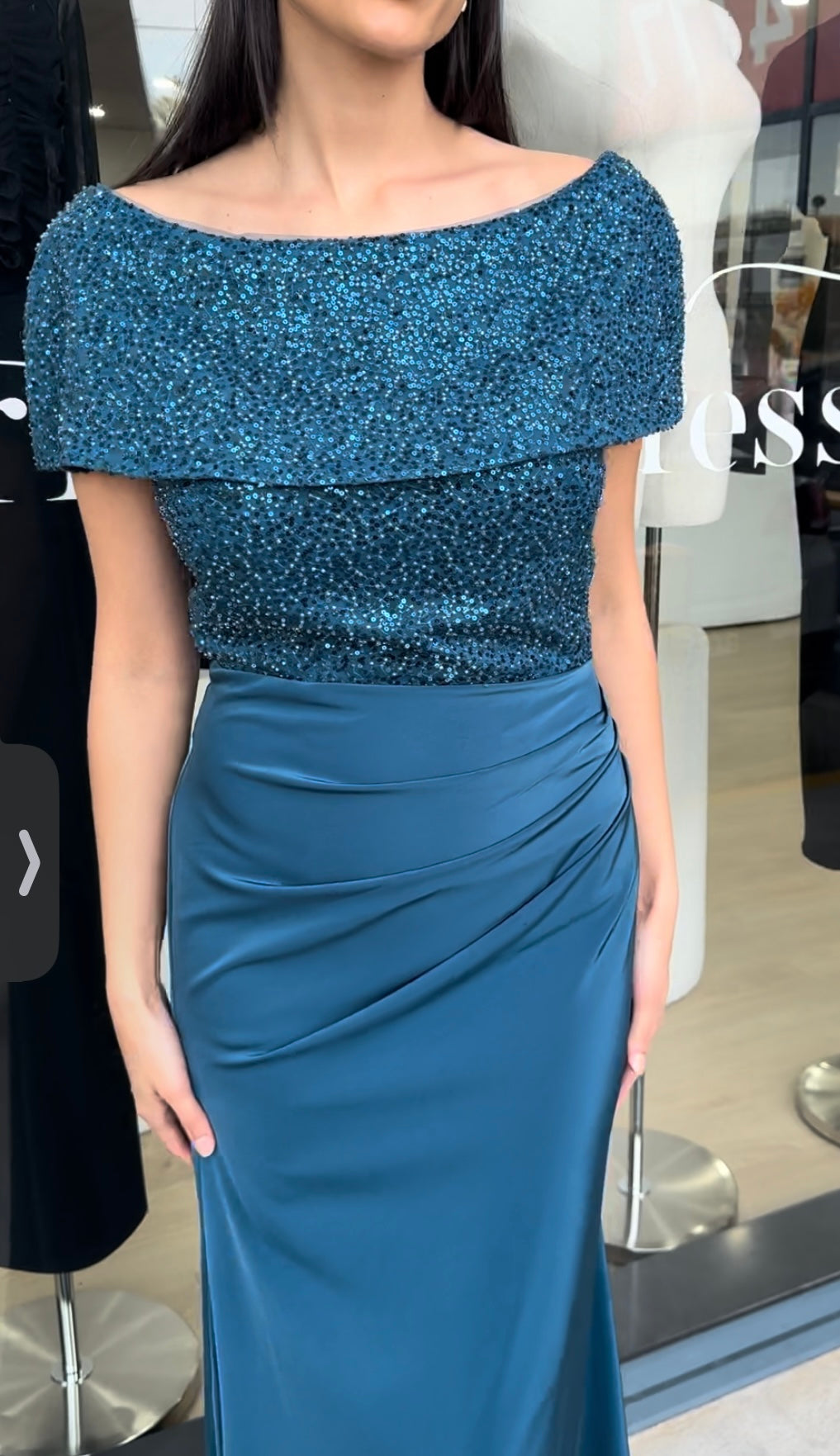 Veronica Off Shoulder Gown