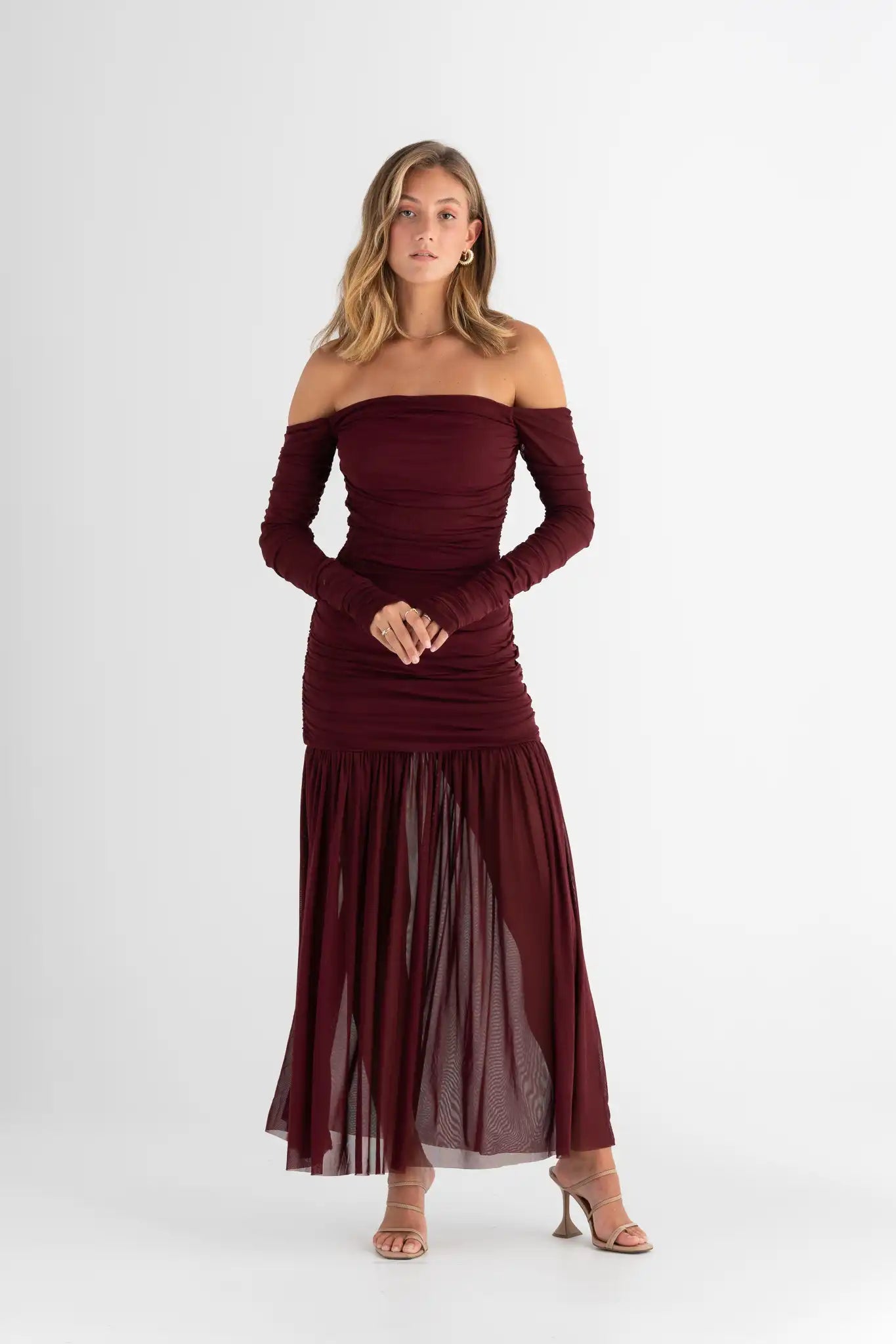 hourglass midi dress The Dress That Gives You An Hourglass Shape